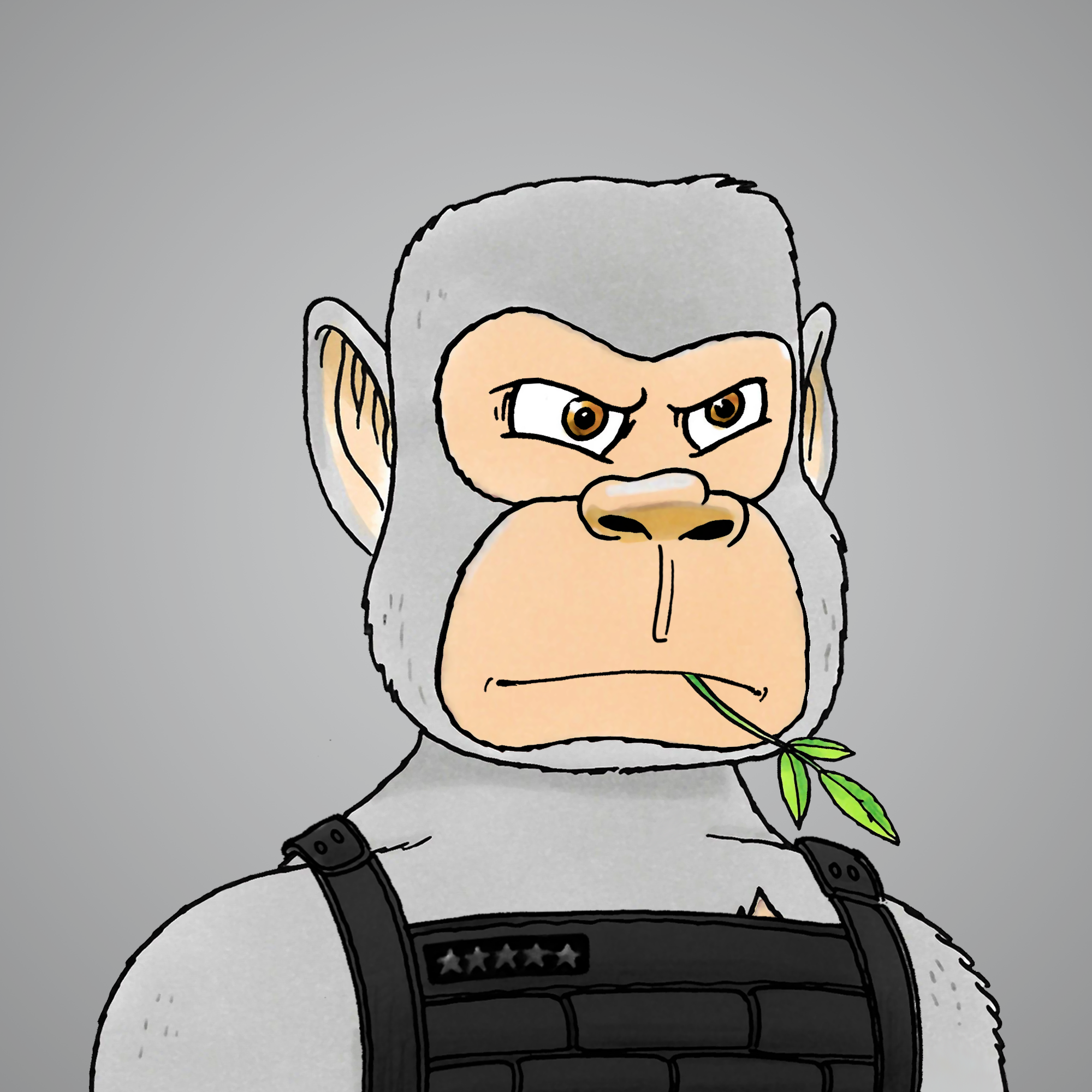 George Trosley - Jungle Freaks - Jungle Freak 3264 - NFT # 3264