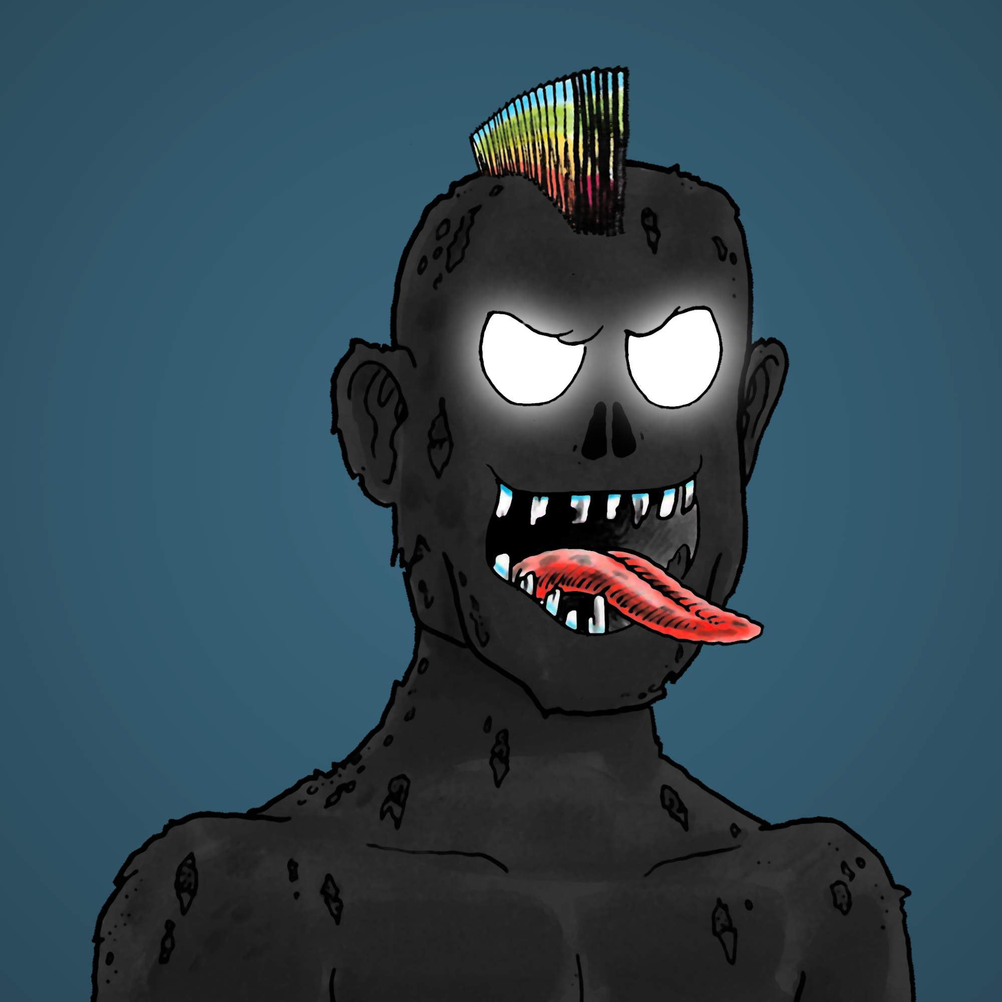 George Trosley - Jungle Freaks - Jungle Freak 3271 - NFT # 3271