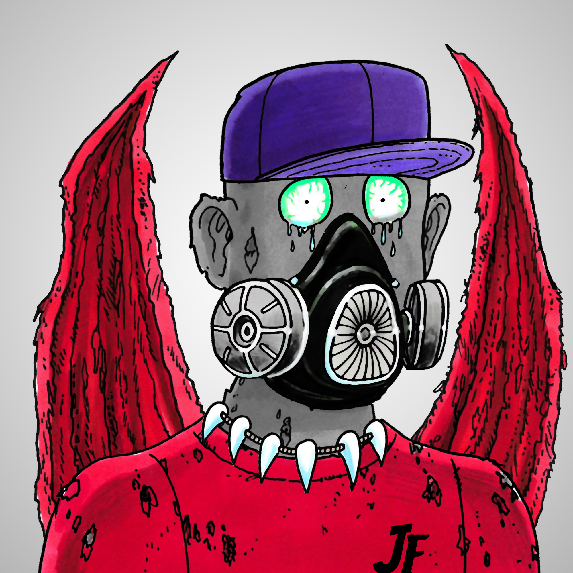 George Trosley - Jungle Freaks - Jungle Freak 3282 - NFT # 3282