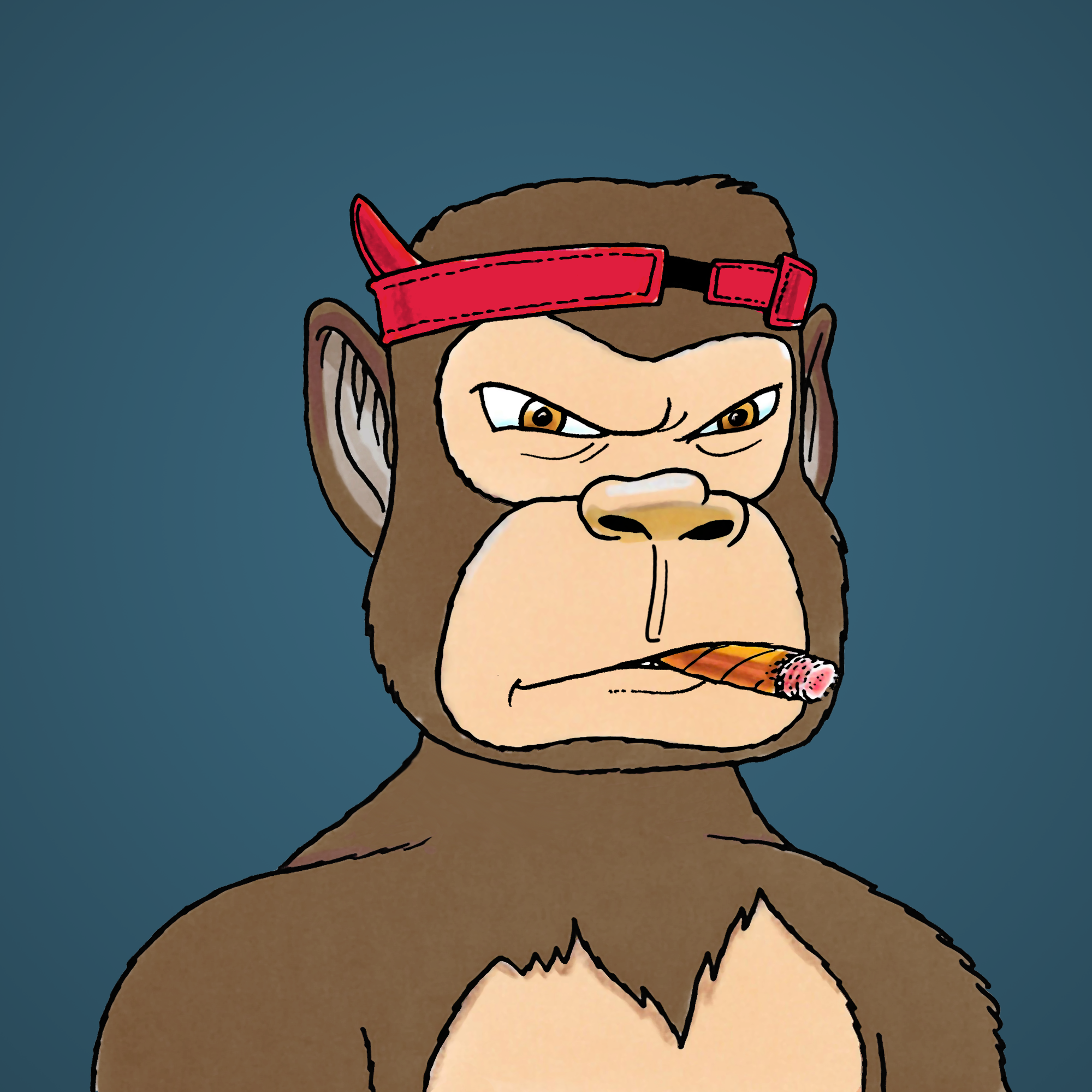 George Trosley - Jungle Freaks - Jungle Freak 329 - NFT # 329