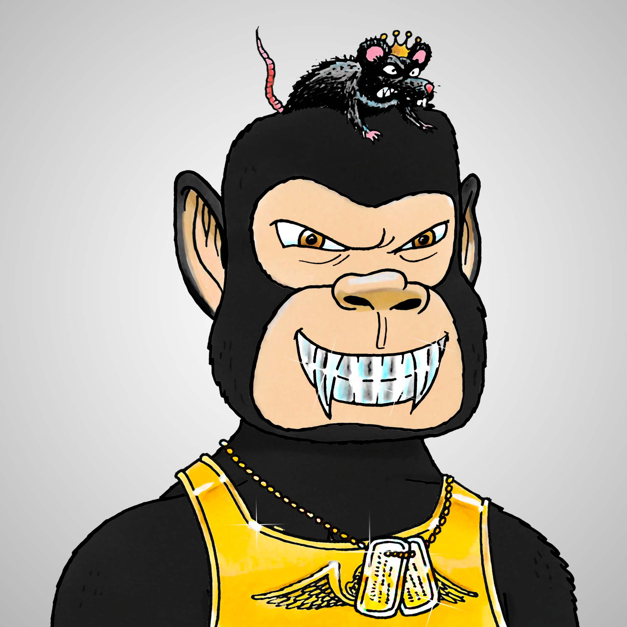 George Trosley - Jungle Freaks - Jungle Freak 3292 - NFT # 3292