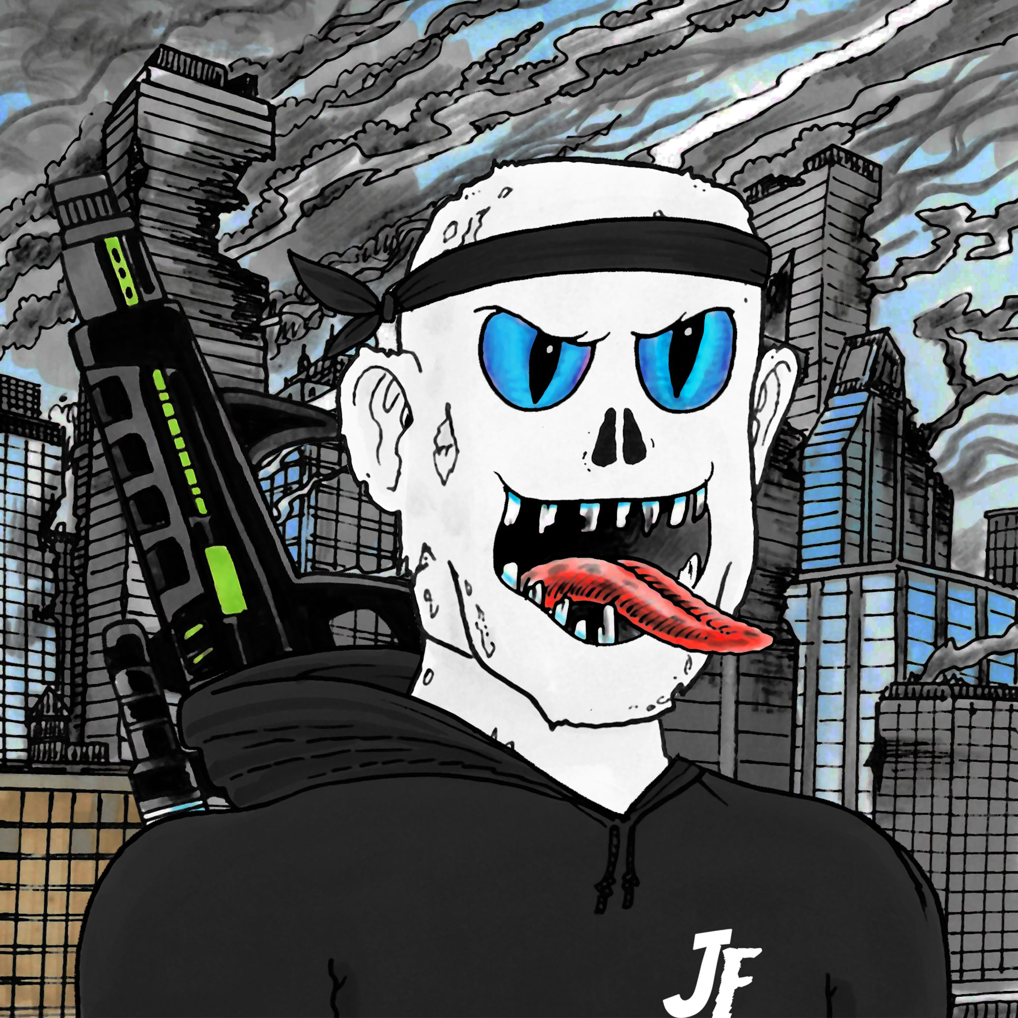 George Trosley - Jungle Freaks - Jungle Freak 3299 - NFT # 3299