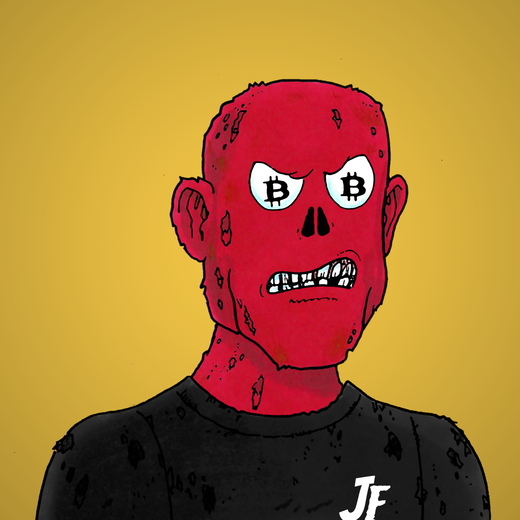 George Trosley - Jungle Freaks - Jungle Freak 3316 - NFT # 3316