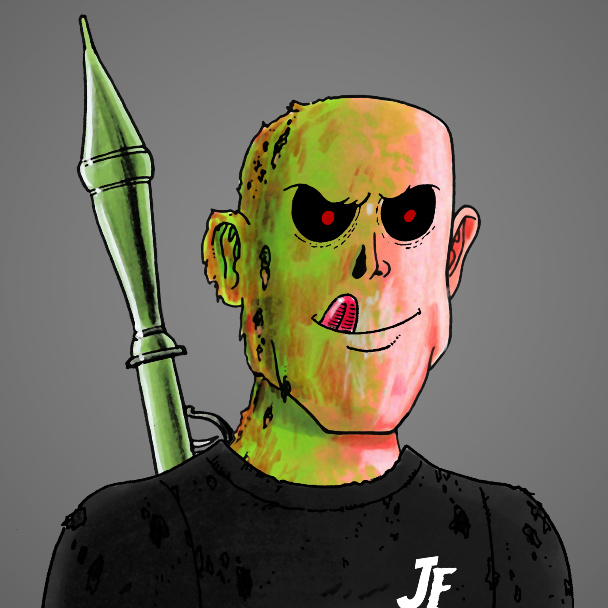 George Trosley - Jungle Freaks - Jungle Freak 3320 - NFT # 3320