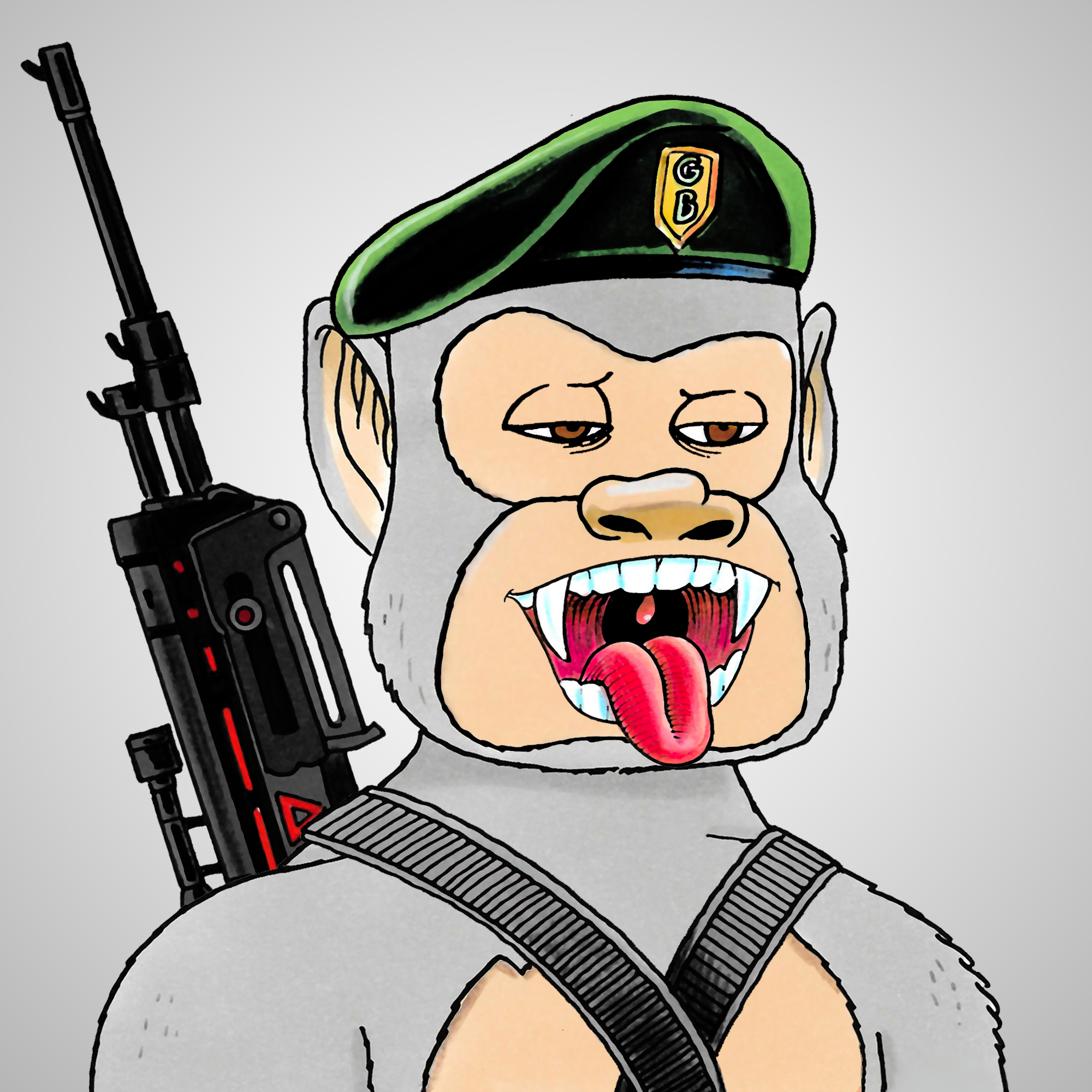 George Trosley - Jungle Freaks - Jungle Freak 334 - NFT # 334