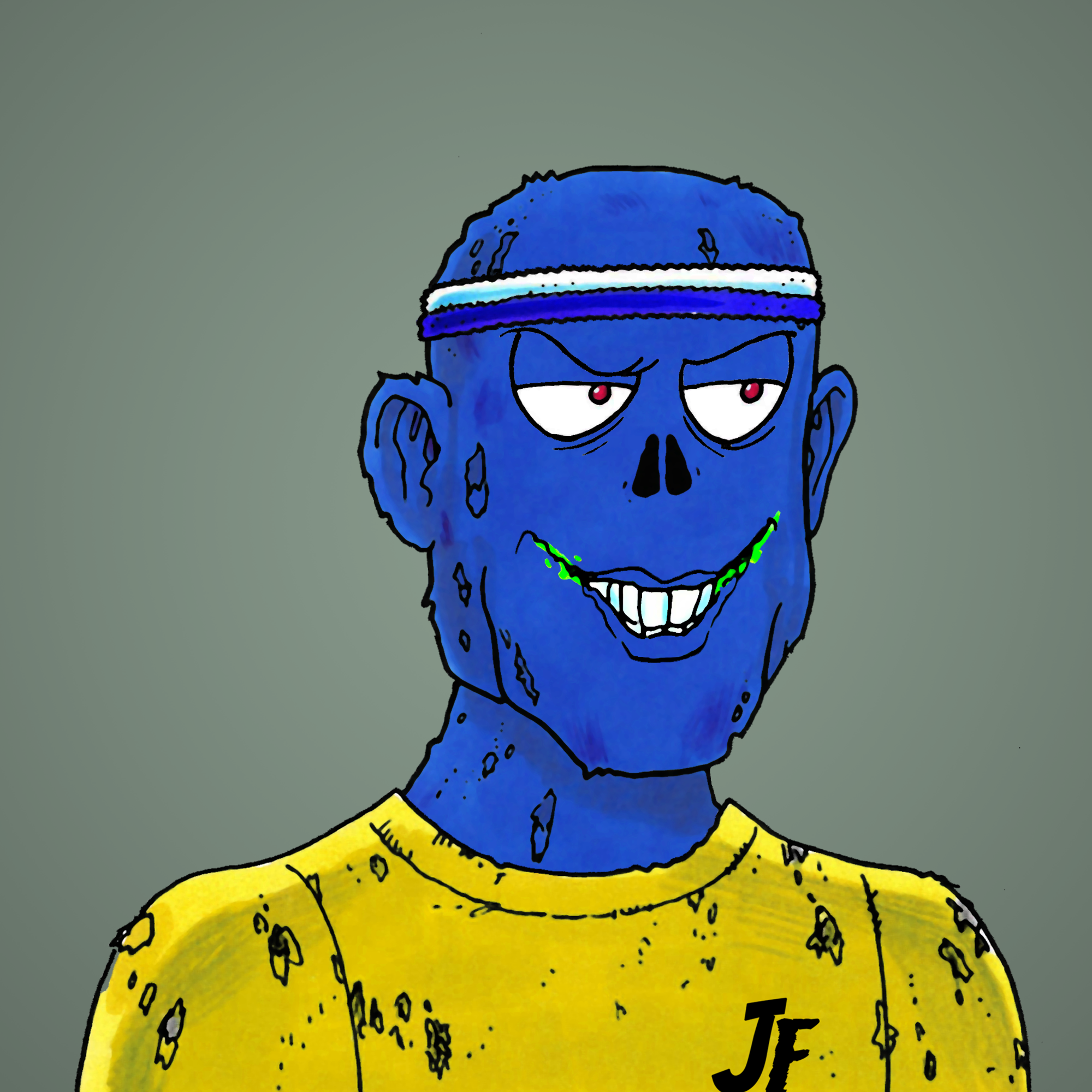 George Trosley - Jungle Freaks - Jungle Freak 3352 - NFT # 3352