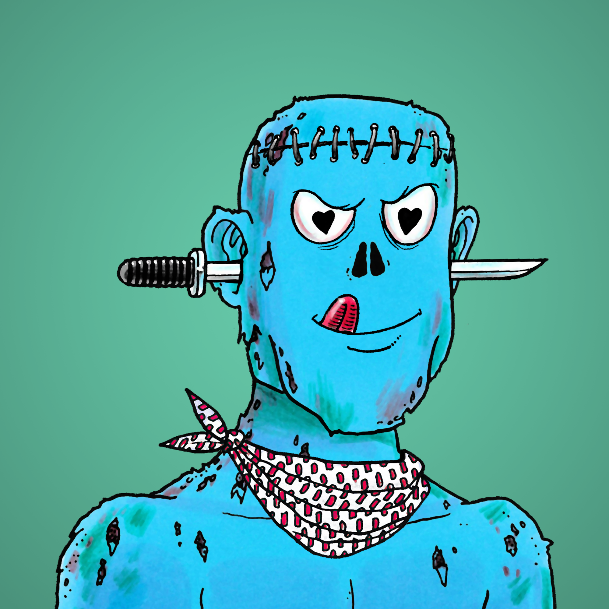 George Trosley - Jungle Freaks - Jungle Freak 336 - NFT # 336