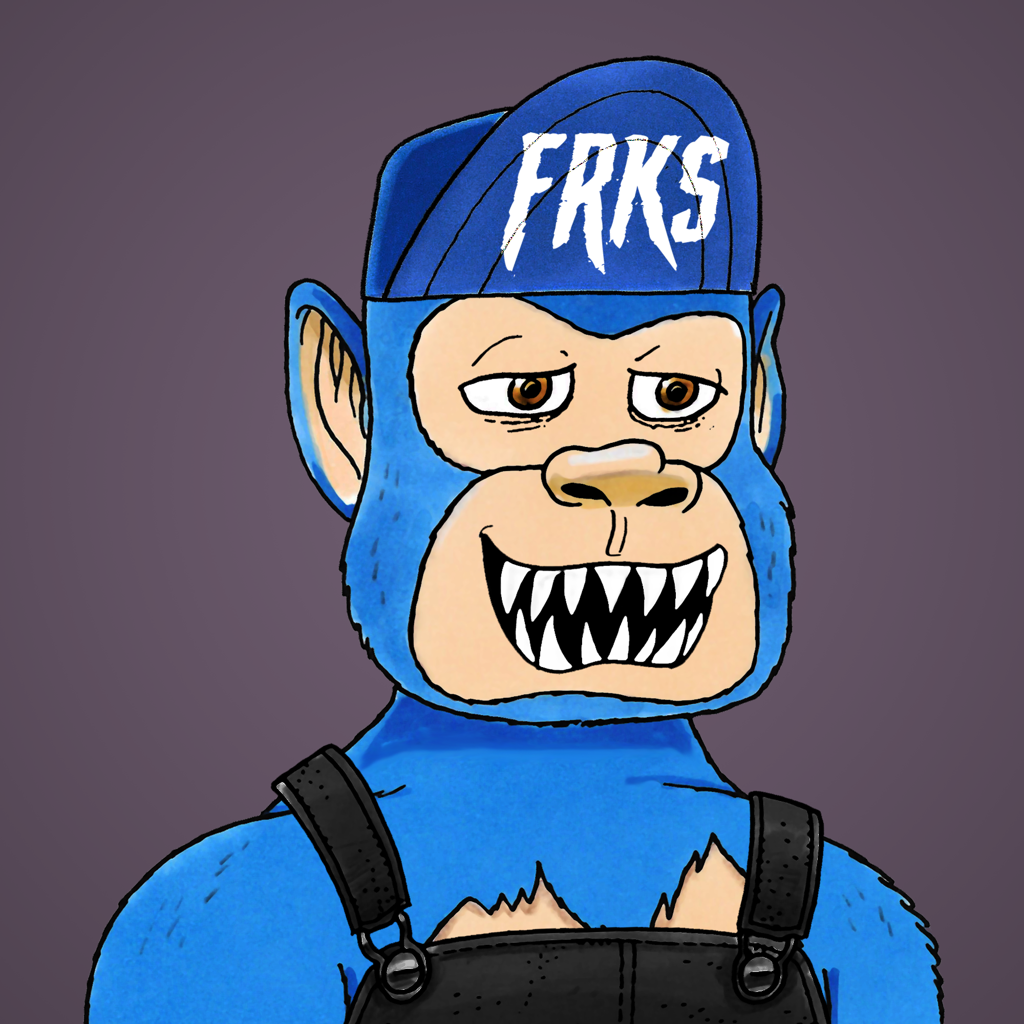 George Trosley - Jungle Freaks - Jungle Freak 3361 - NFT # 3361