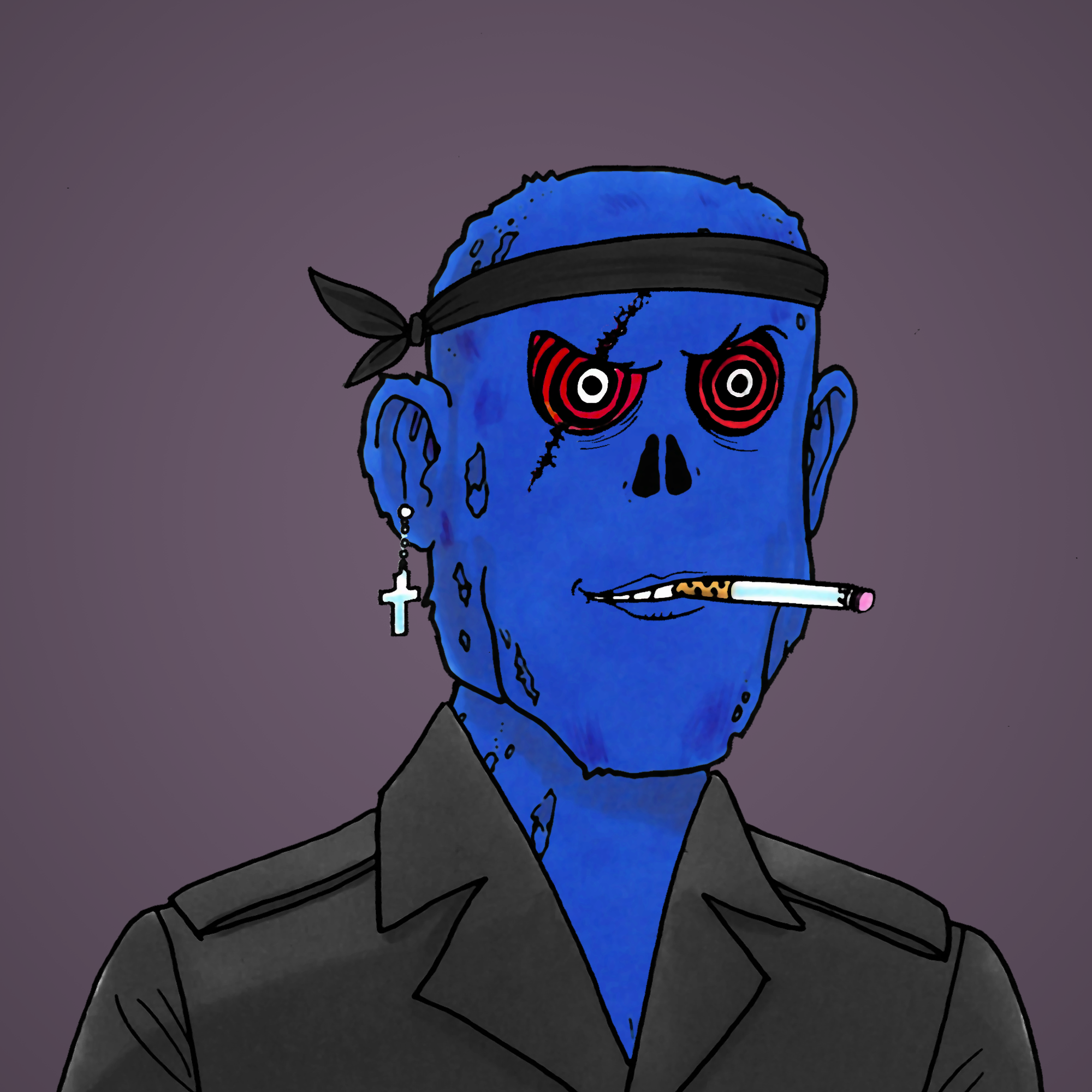 George Trosley - Jungle Freaks - Jungle Freak 3369 - NFT # 3369