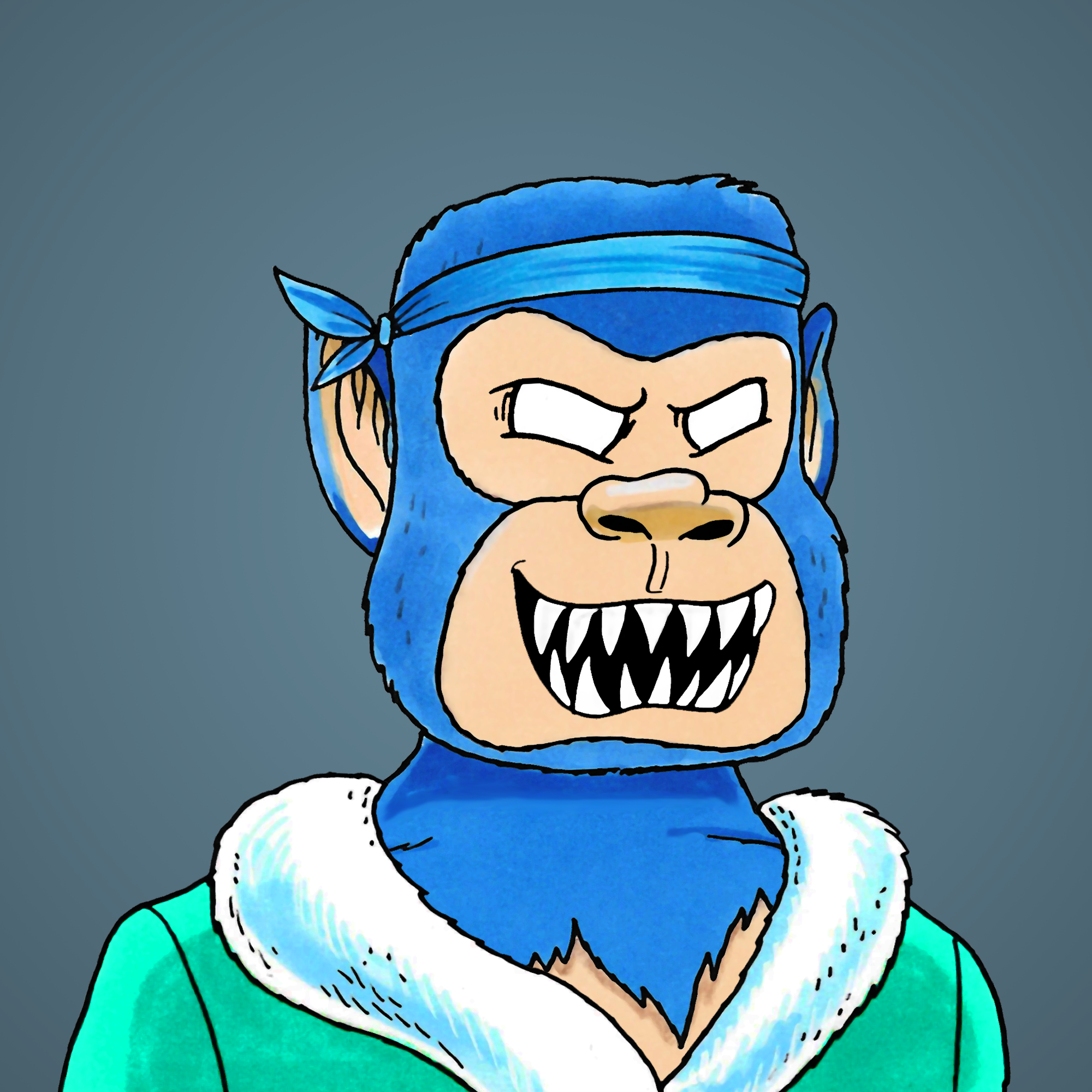 George Trosley - Jungle Freaks - Jungle Freak 337 - NFT # 337