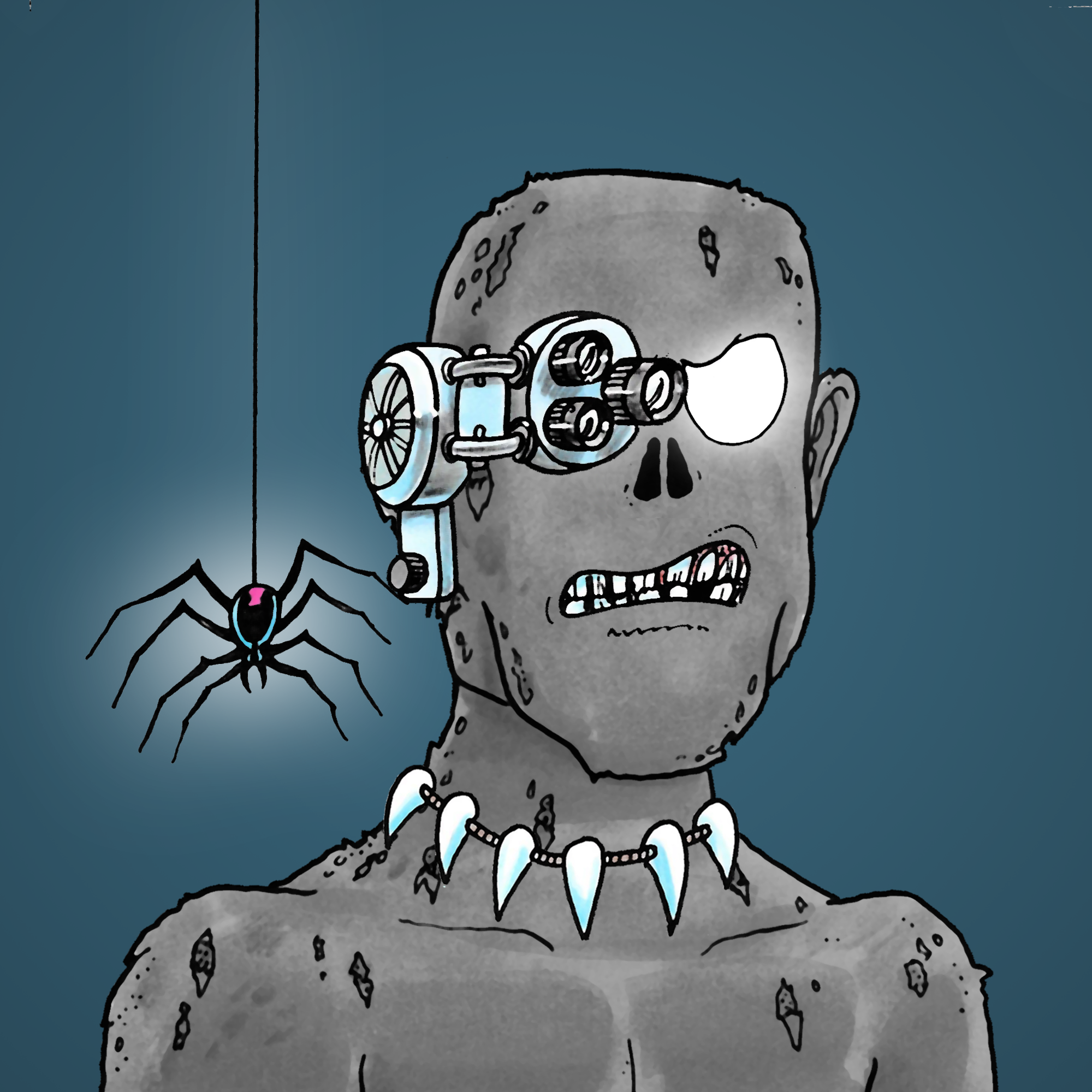 George Trosley - Jungle Freaks - Jungle Freak 3384 - NFT # 3384