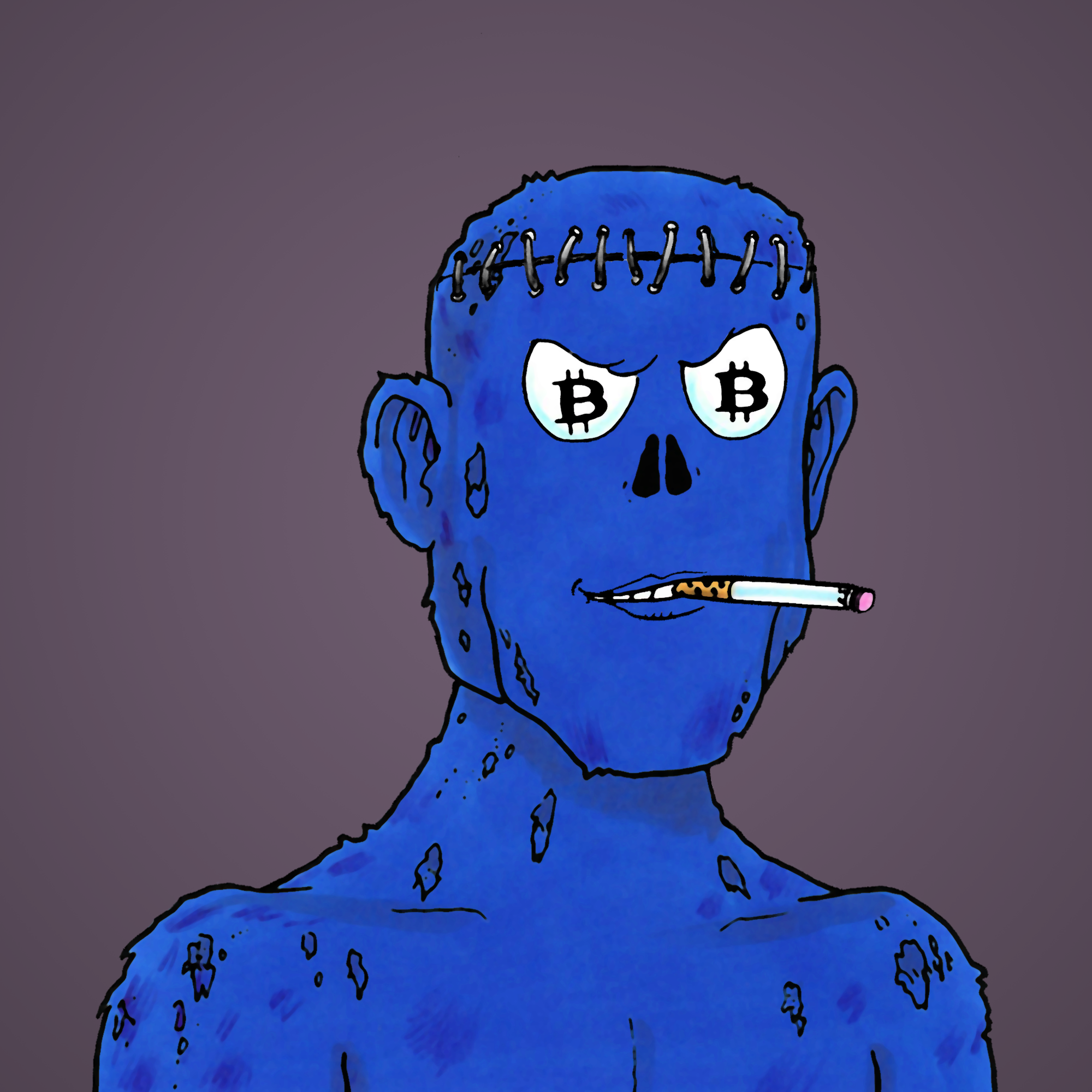 George Trosley - Jungle Freaks - Jungle Freak 3385 - NFT # 3385