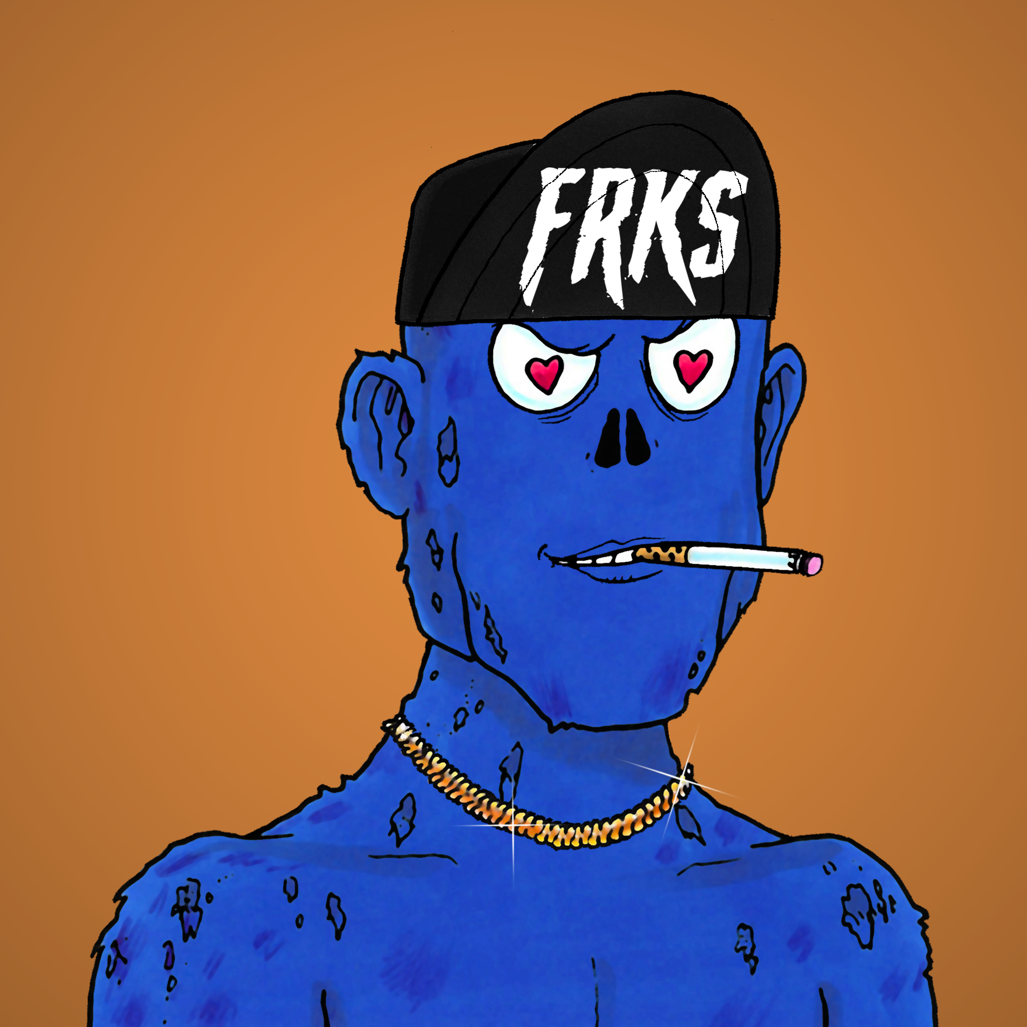 George Trosley - Jungle Freaks - Jungle Freak 3391 - NFT # 3391