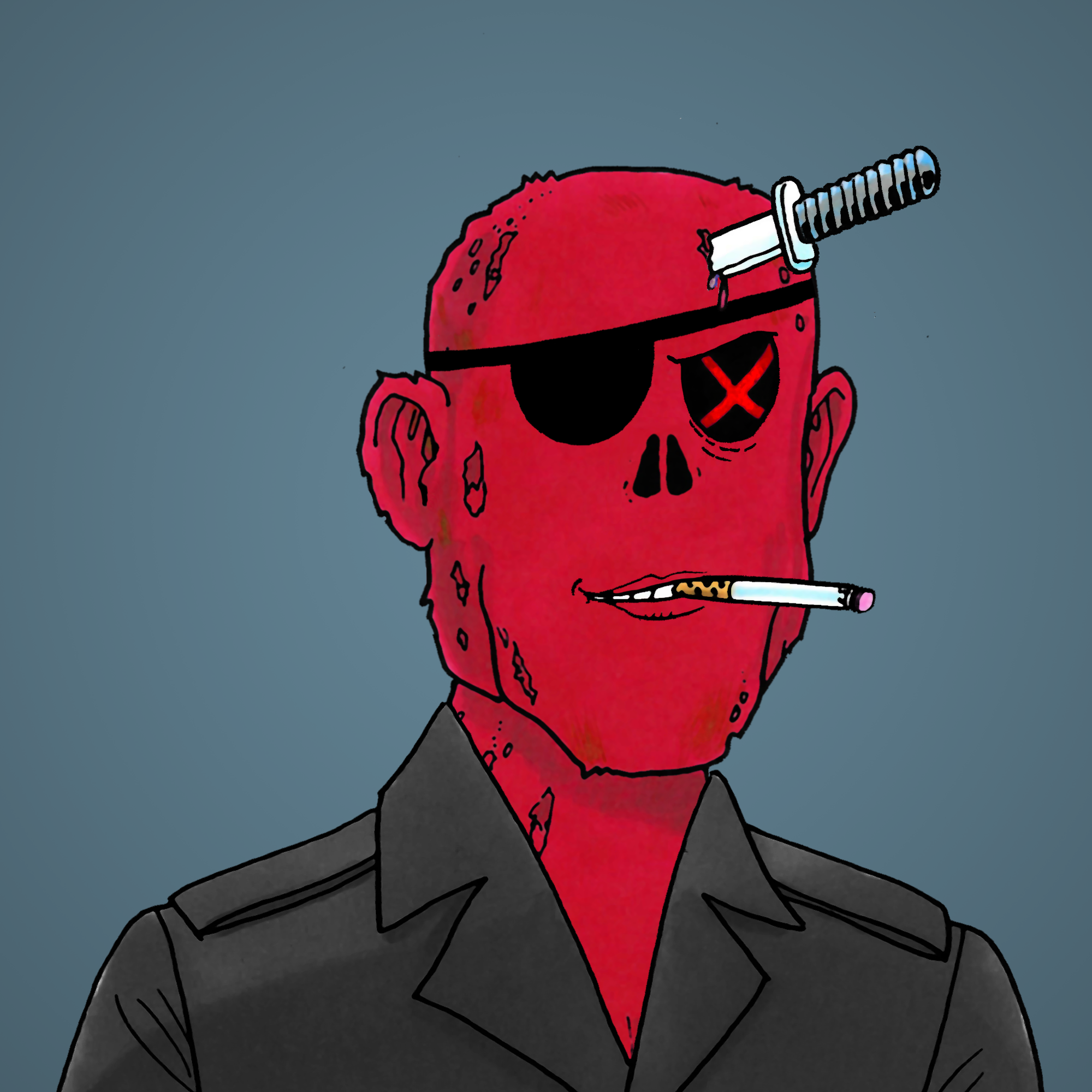 George Trosley - Jungle Freaks - Jungle Freak 3446 - NFT # 3446