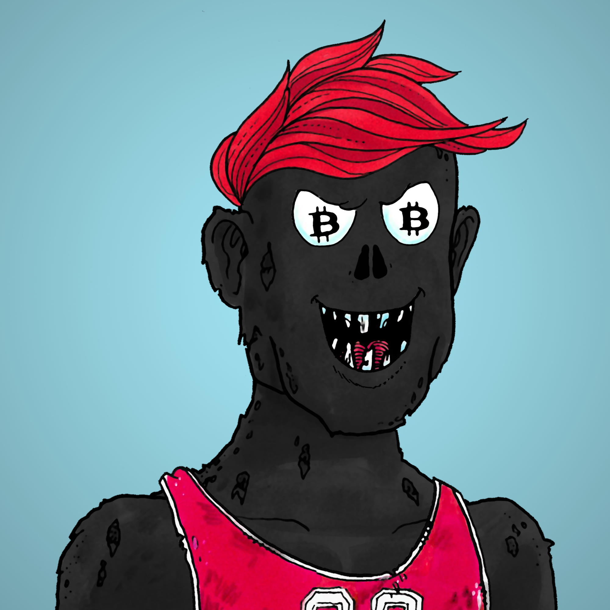 George Trosley - Jungle Freaks - Jungle Freak 3447 - NFT # 3447