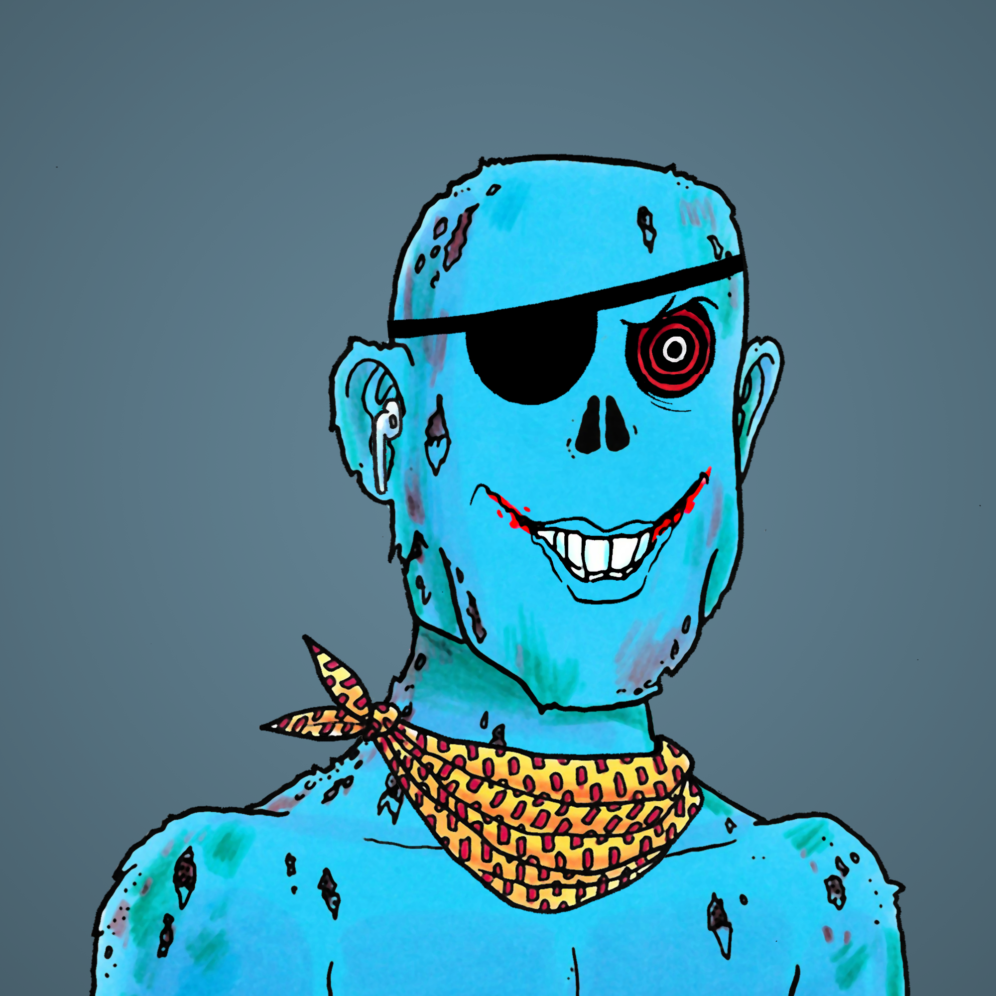 George Trosley - Jungle Freaks - Jungle Freak 346 - NFT # 346