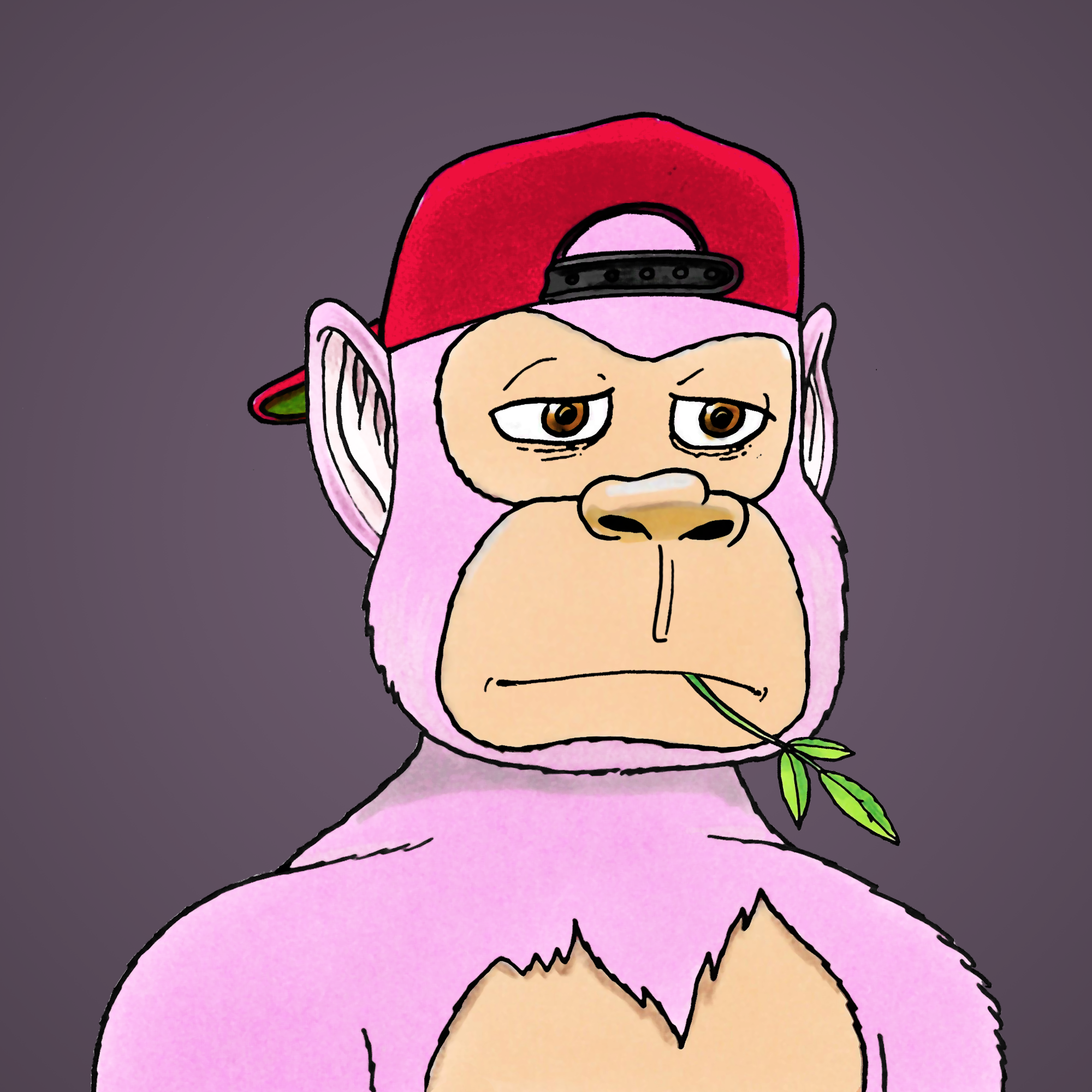 George Trosley - Jungle Freaks - Jungle Freak 3464 - NFT # 3464