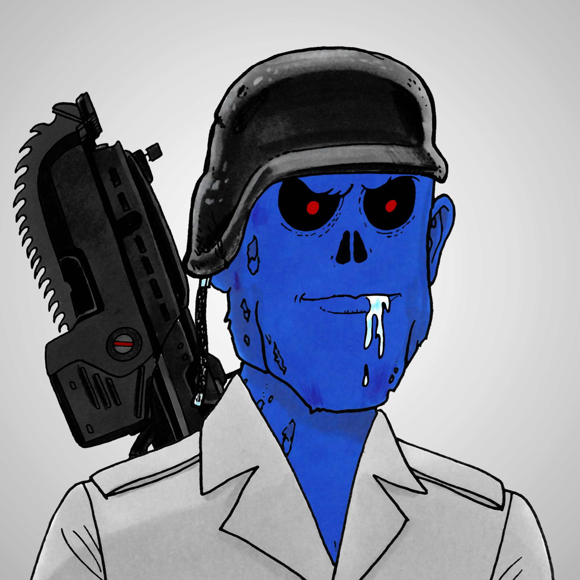 George Trosley - Jungle Freaks - Jungle Freak 3478 - NFT # 3478