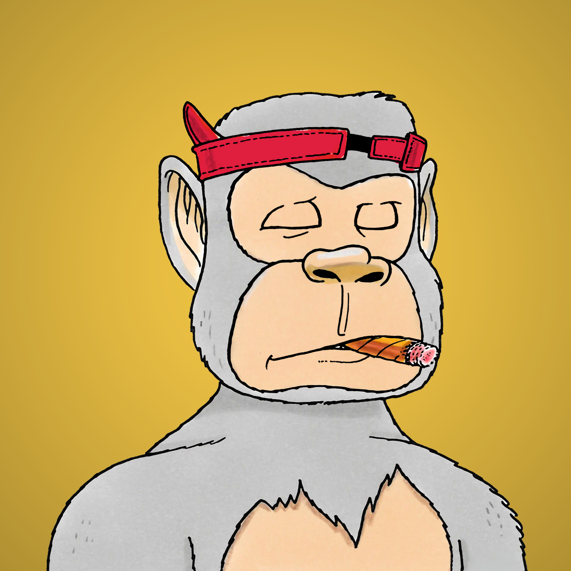 George Trosley - Jungle Freaks - Jungle Freak 3497 - NFT # 3497