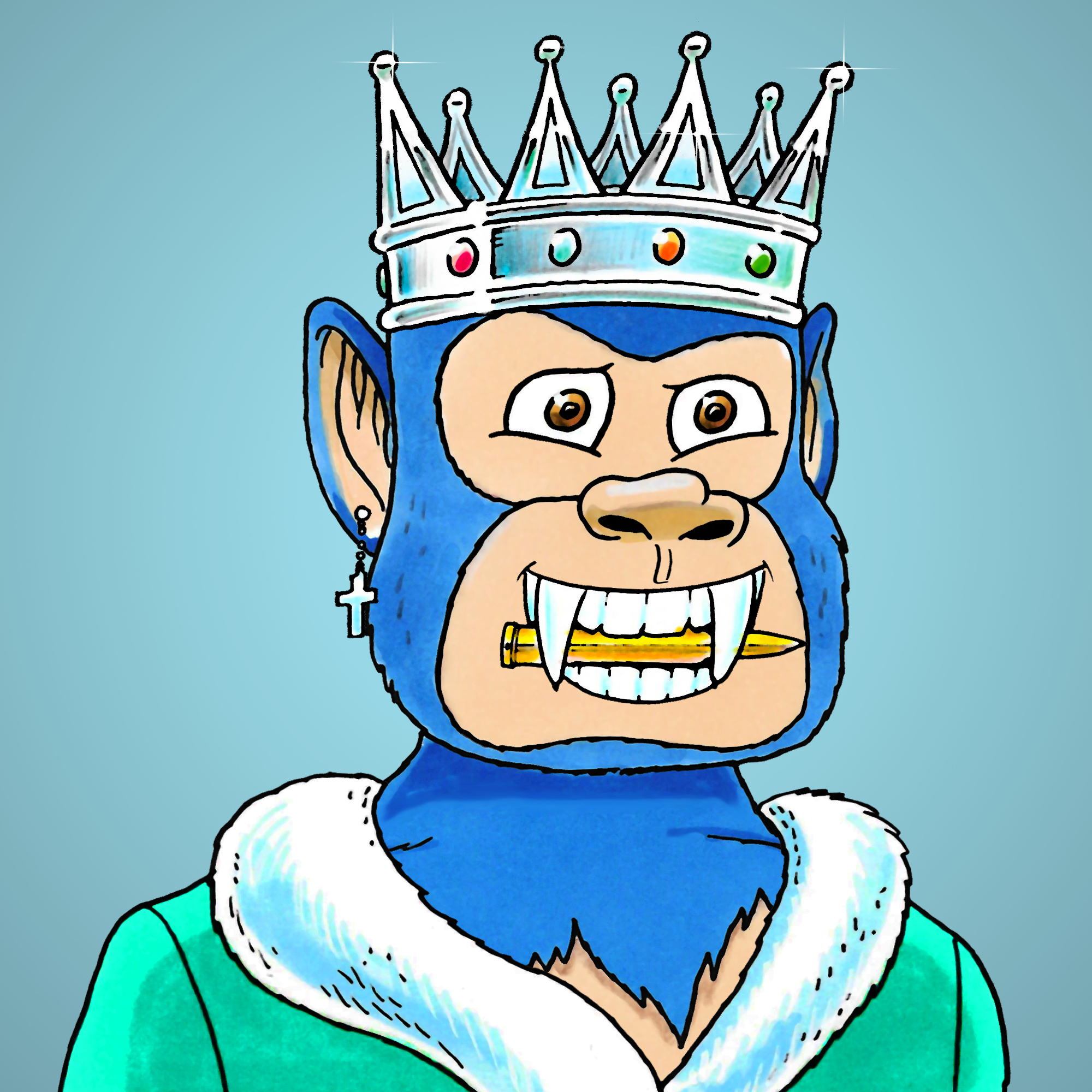 George Trosley - Jungle Freaks - Jungle Freak 35 - NFT # 35