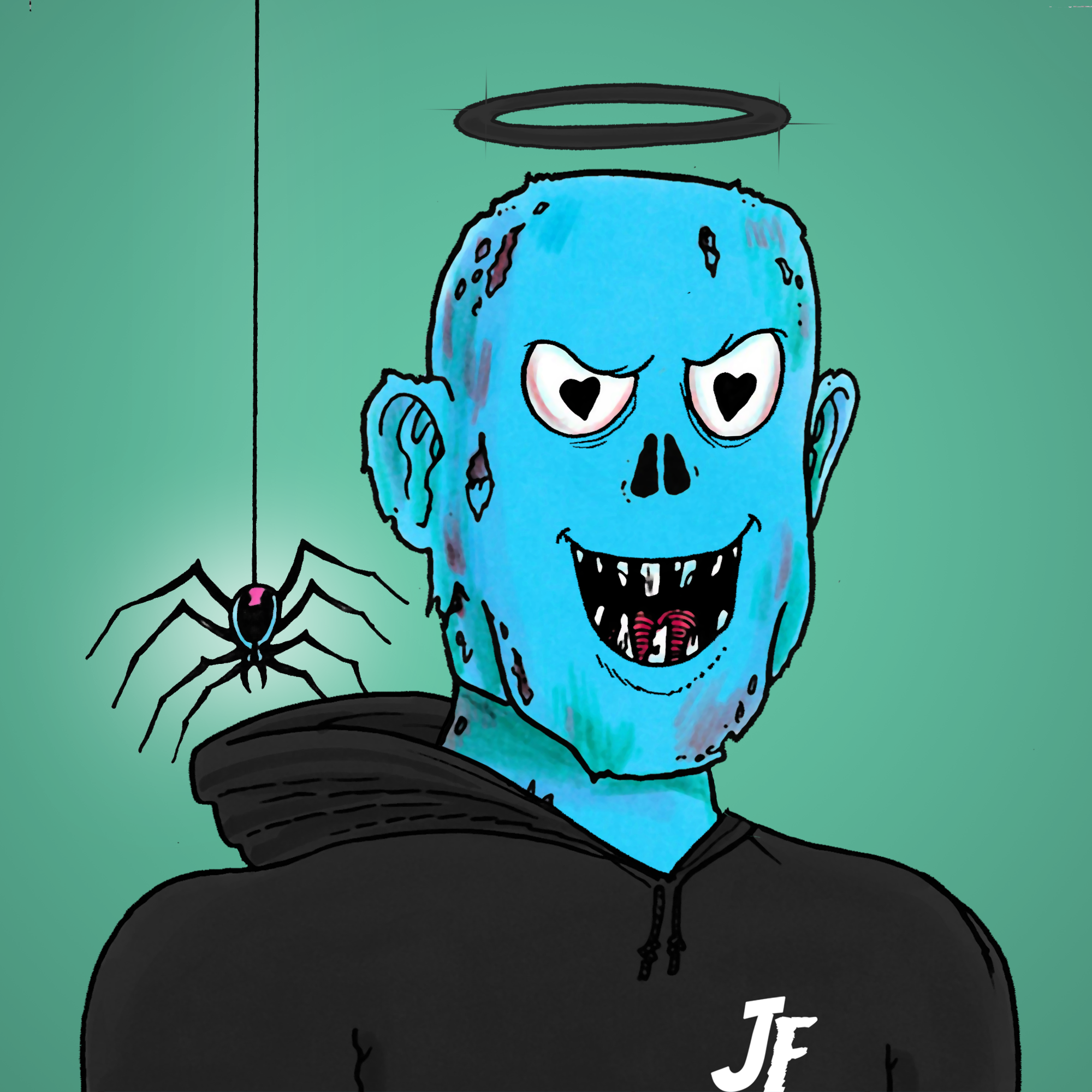 George Trosley - Jungle Freaks - Jungle Freak 3503 - NFT # 3503