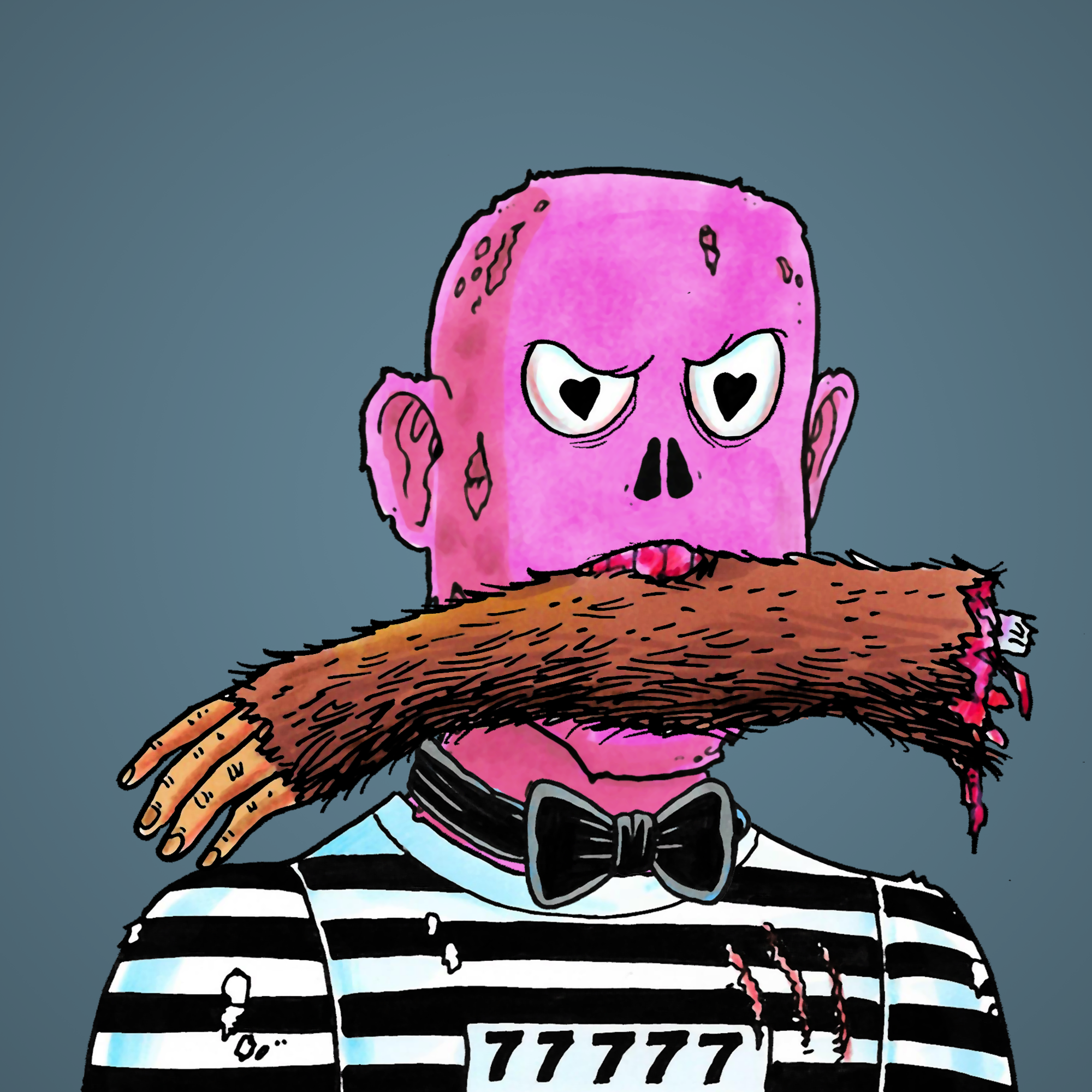 George Trosley - Jungle Freaks - Jungle Freak 3521 - NFT # 3521