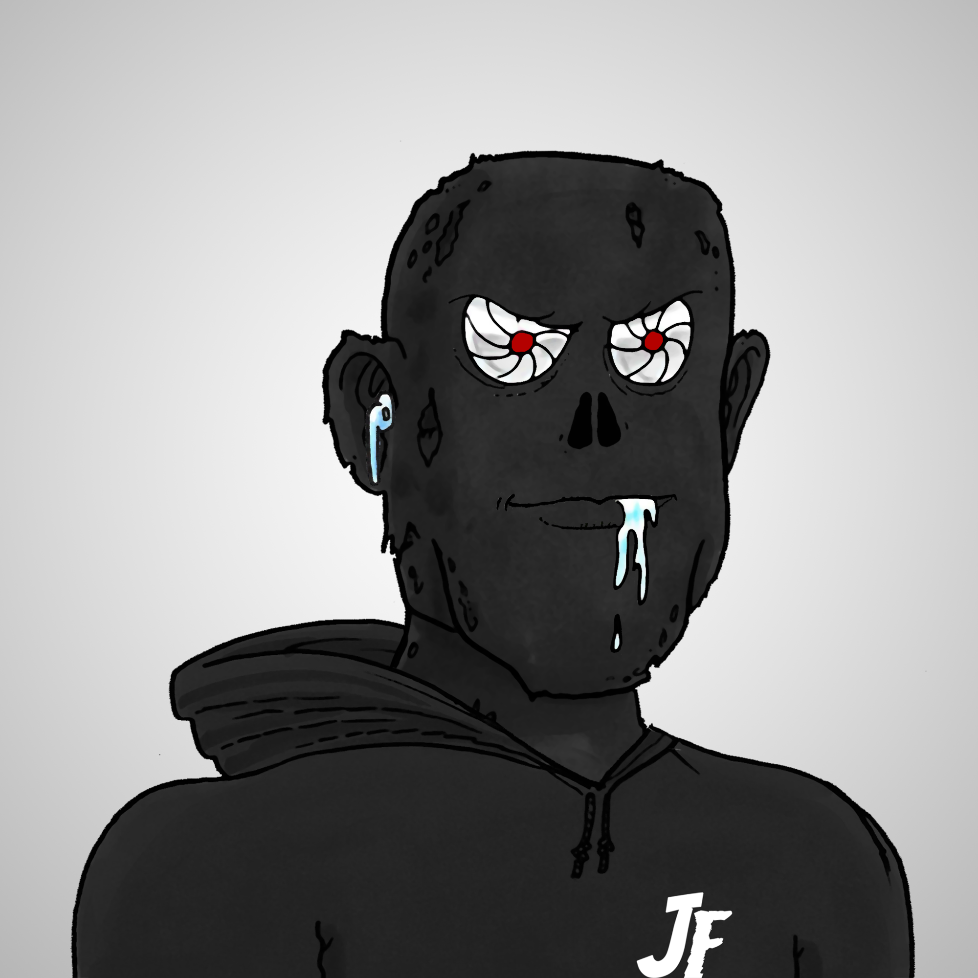 George Trosley - Jungle Freaks - Jungle Freak 3527 - NFT # 3527