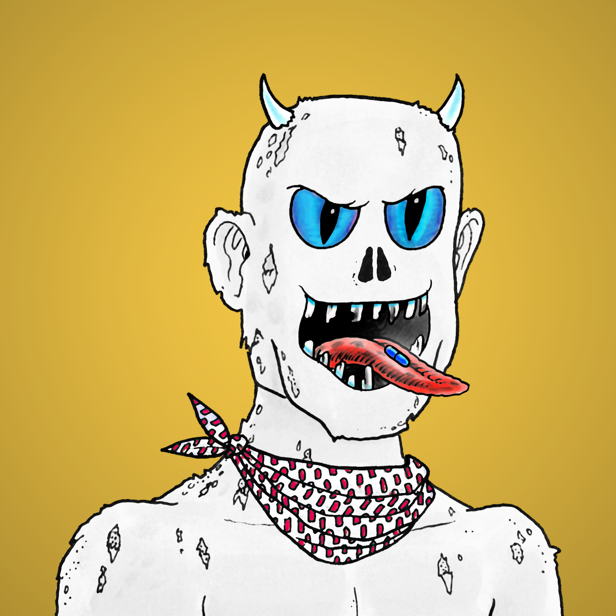 George Trosley - Jungle Freaks - Jungle Freak 3534 - NFT # 3534