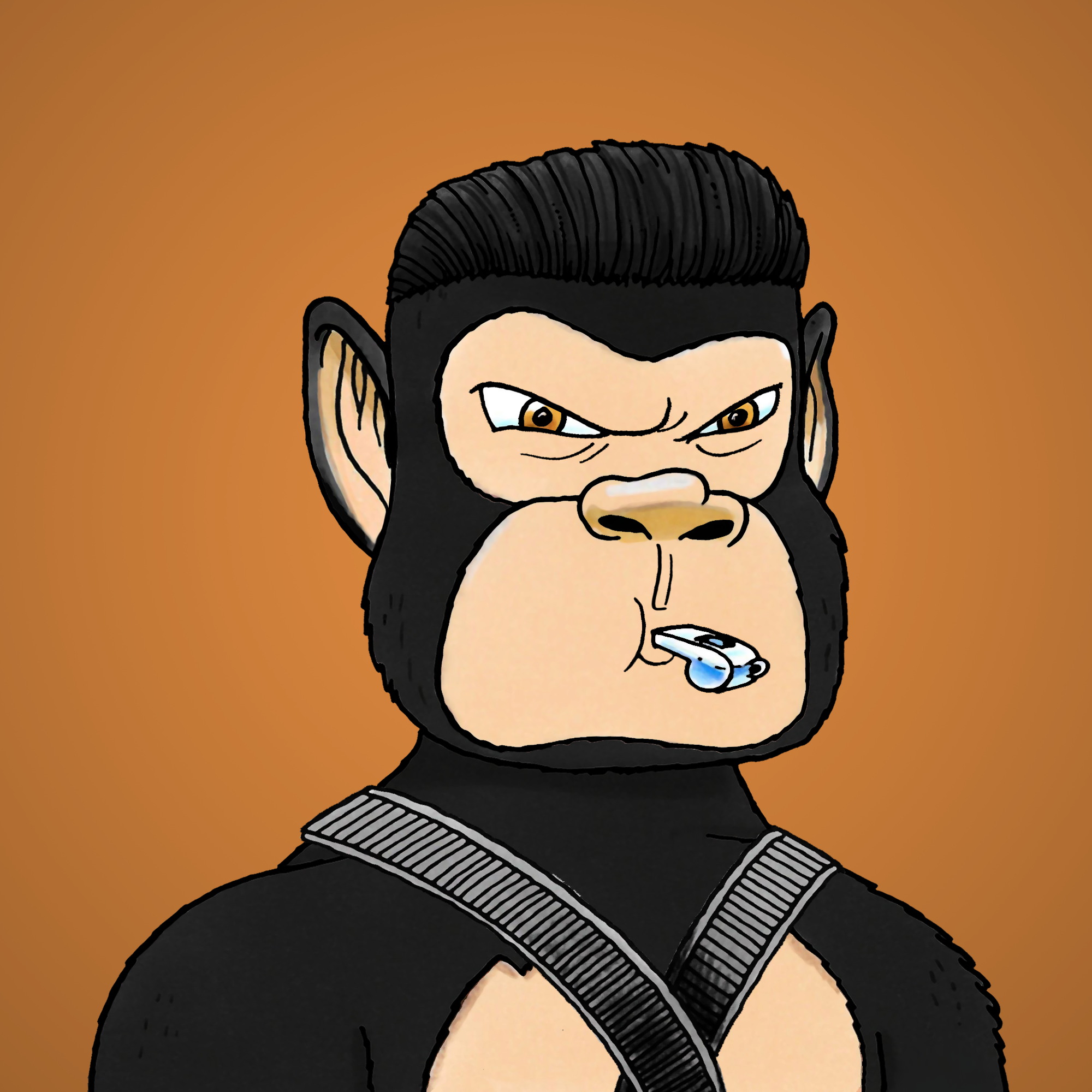 George Trosley - Jungle Freaks - Jungle Freak 3538 - NFT # 3538