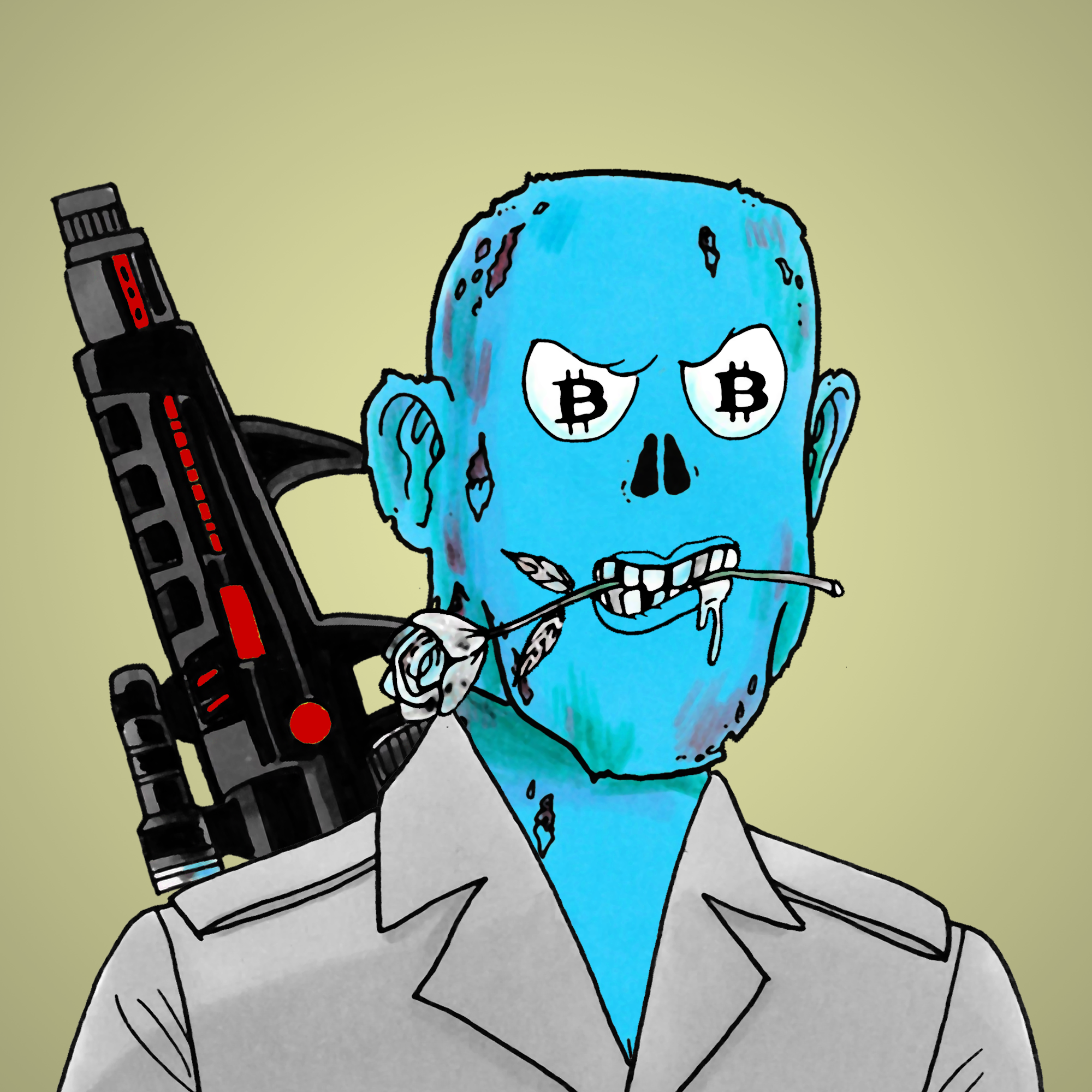 George Trosley - Jungle Freaks - Jungle Freak 354 - NFT # 354