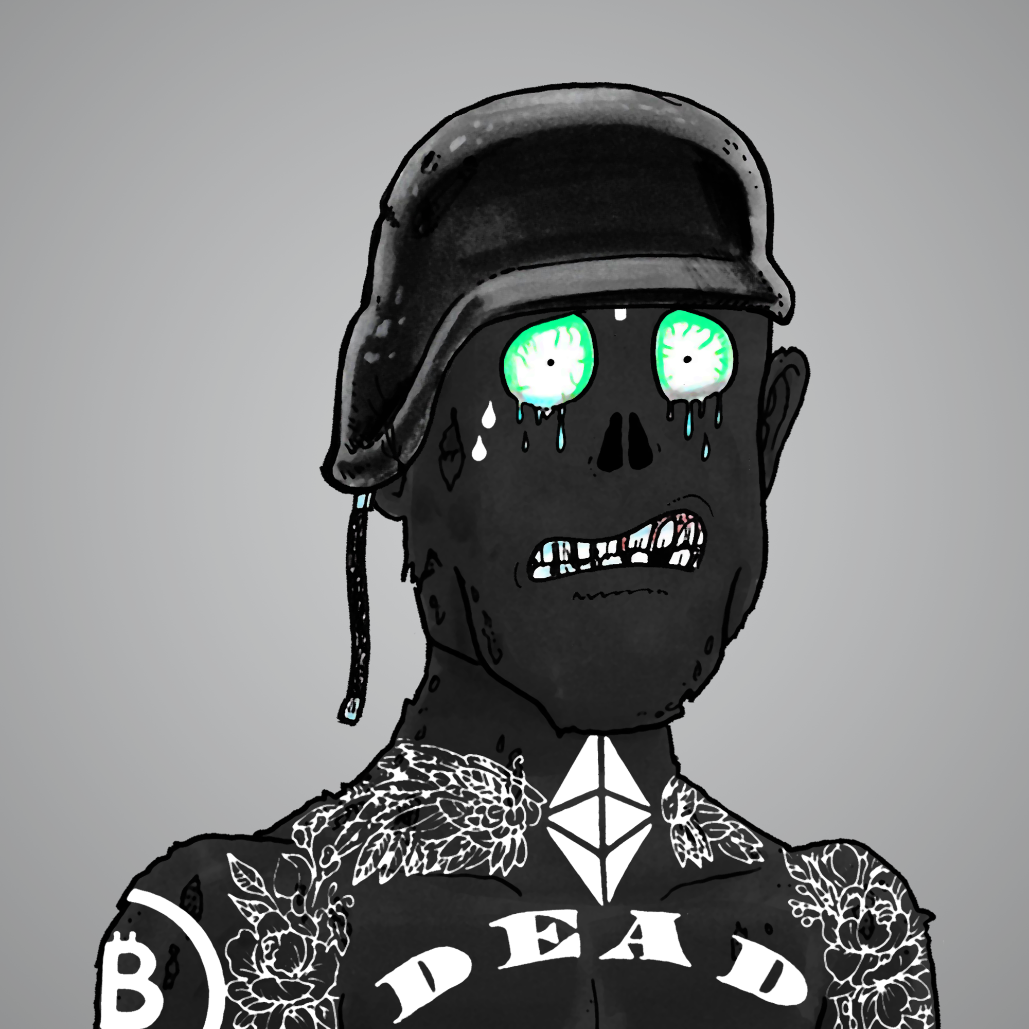 George Trosley - Jungle Freaks - Jungle Freak 3555 - NFT # 3555