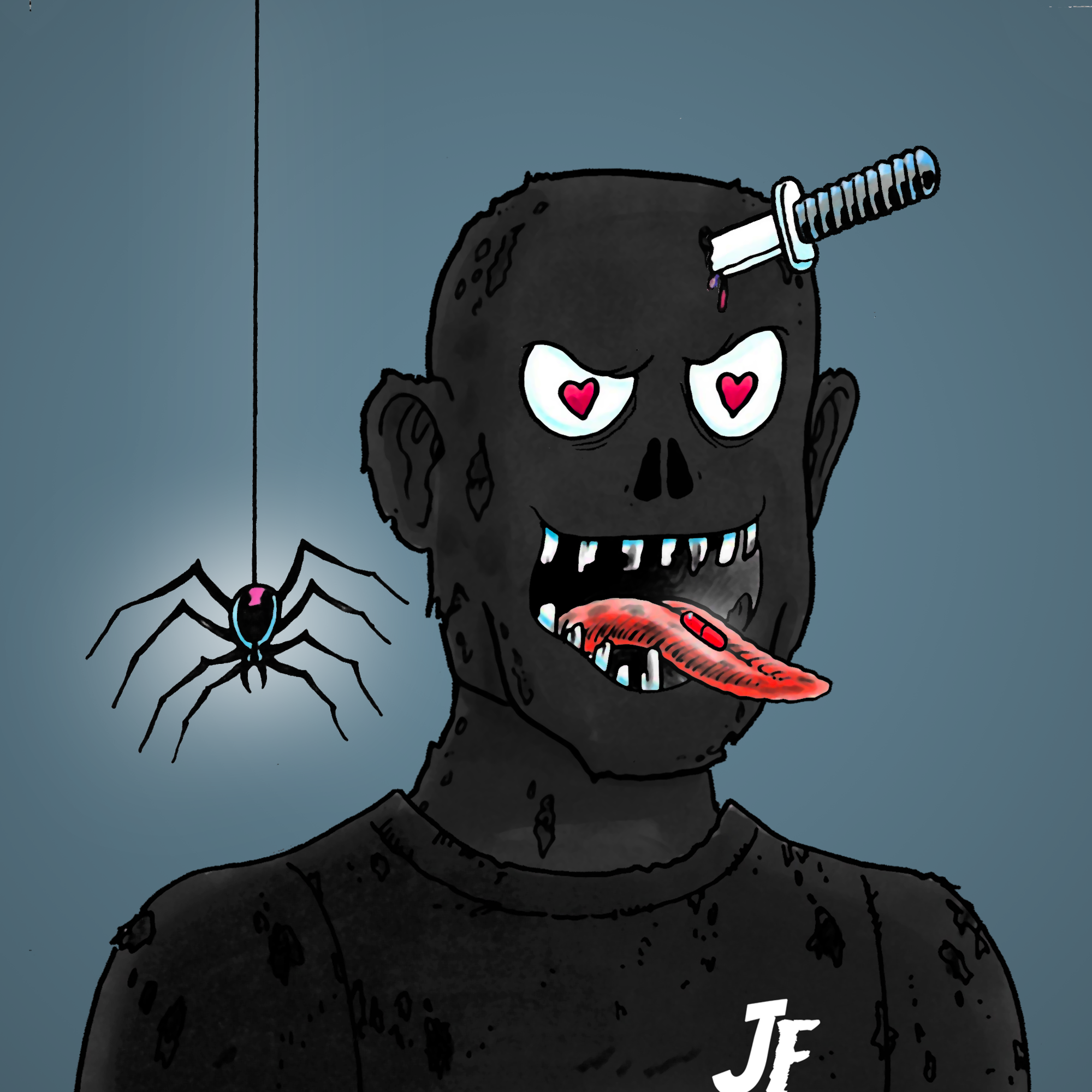 George Trosley - Jungle Freaks - Jungle Freak 3556 - NFT # 3556