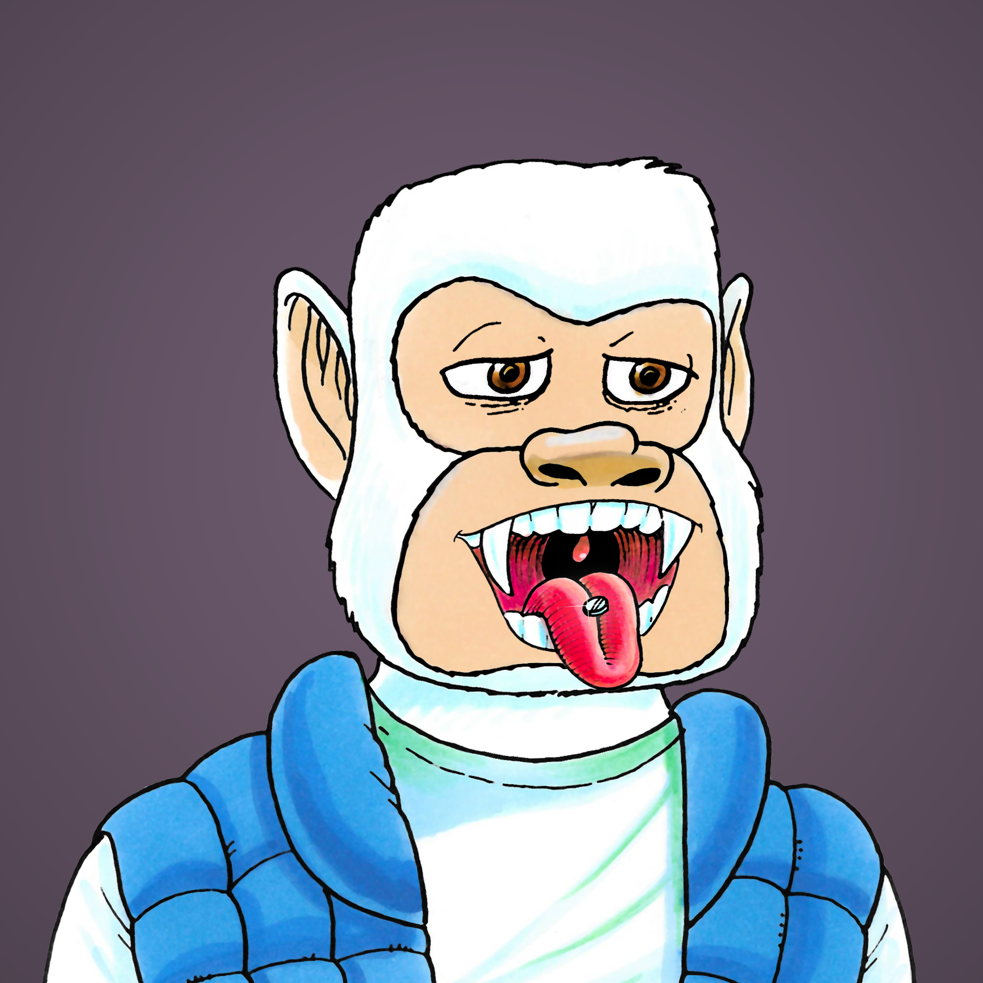 George Trosley - Jungle Freaks - Jungle Freak 3559 - NFT # 3559