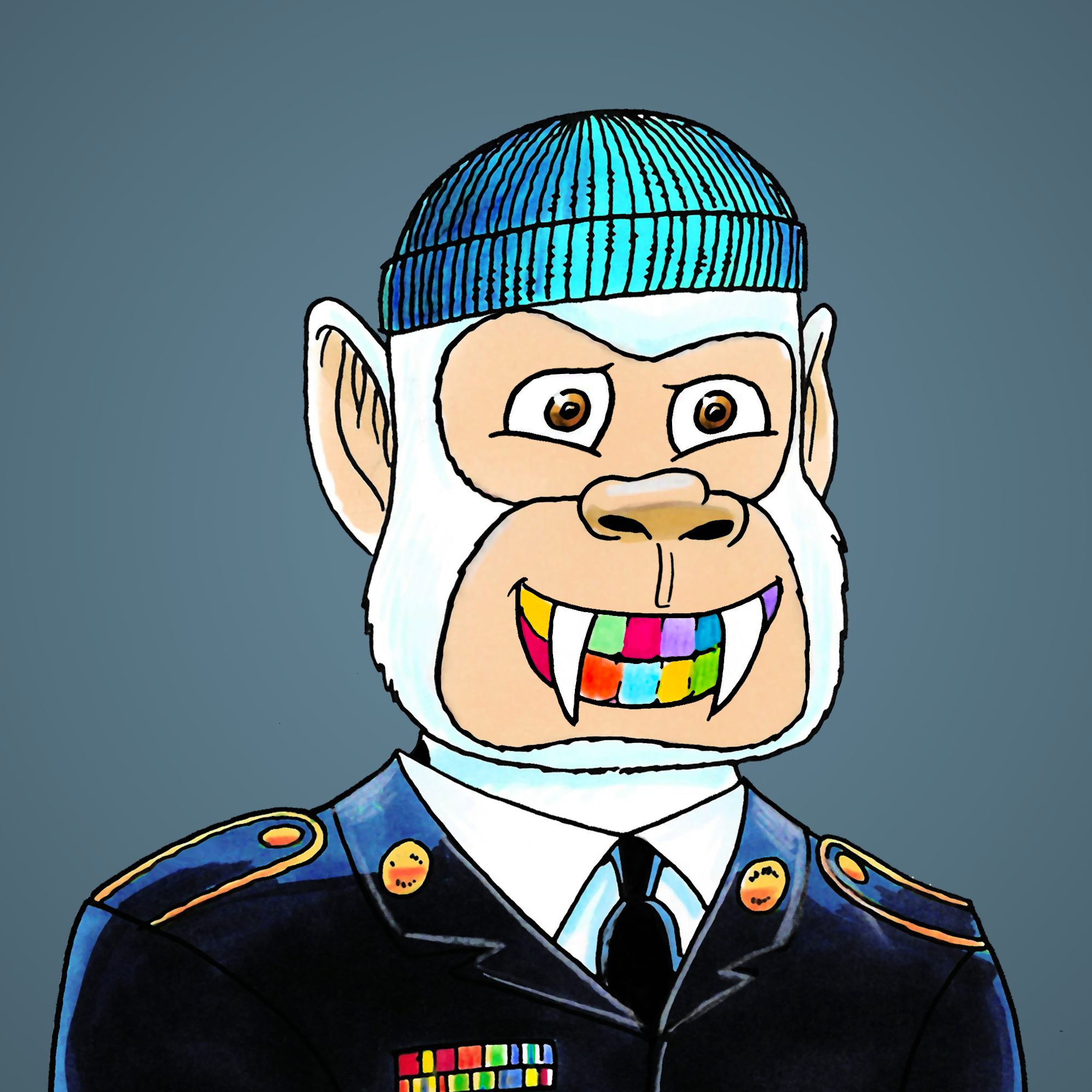 George Trosley - Jungle Freaks - Jungle Freak 356 - NFT # 356