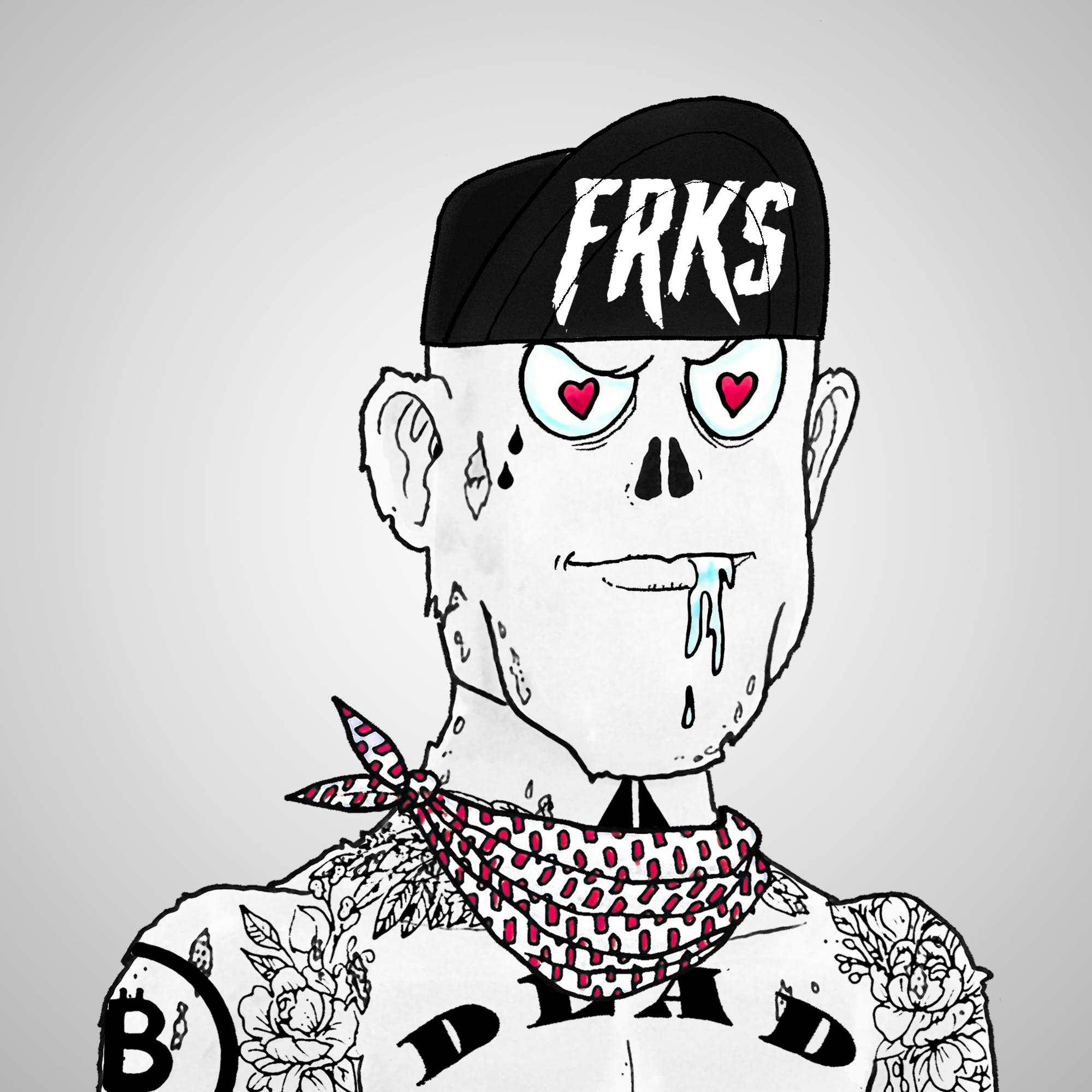 George Trosley - Jungle Freaks - Jungle Freak 3563 - NFT # 3563