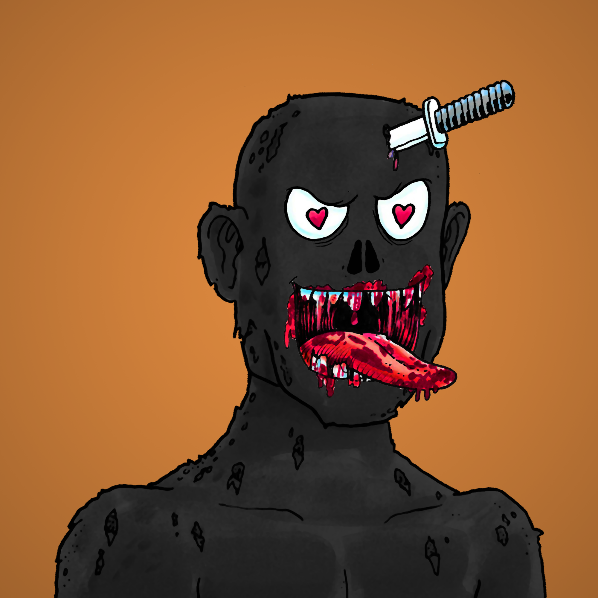 George Trosley - Jungle Freaks - Jungle Freak 3565 - NFT # 3565