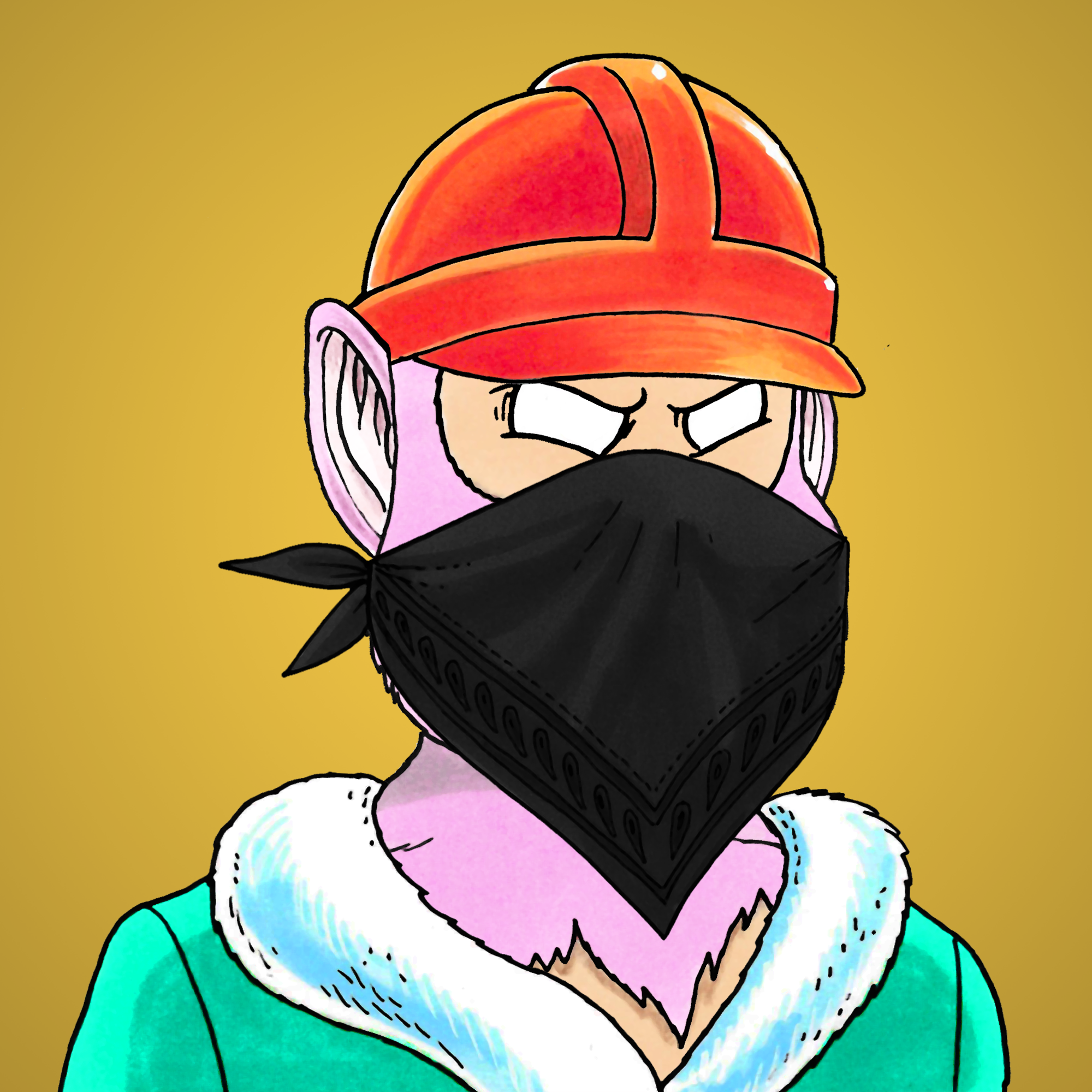 George Trosley - Jungle Freaks - Jungle Freak 357 - NFT # 357