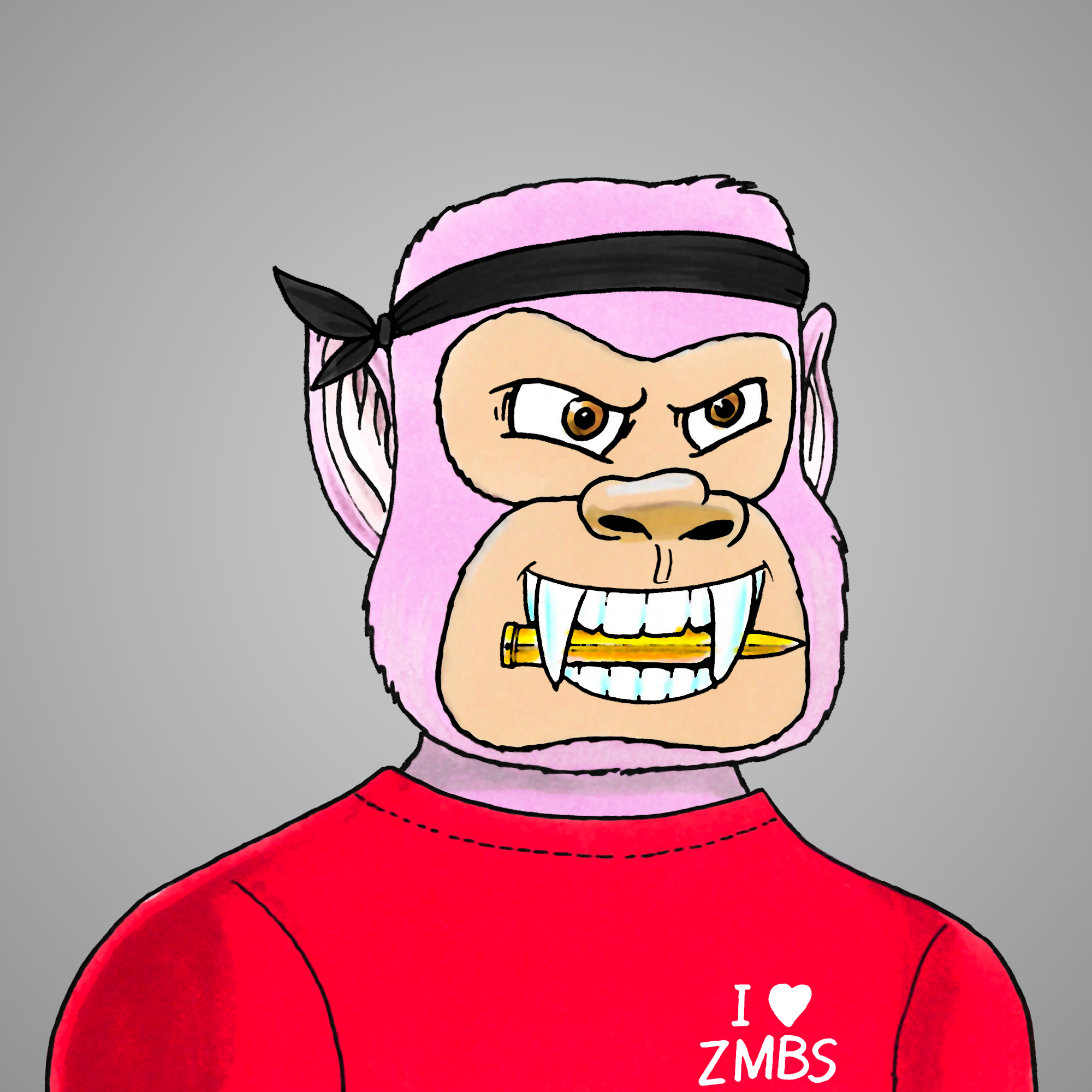 George Trosley - Jungle Freaks - Jungle Freak 3573 - NFT # 3573