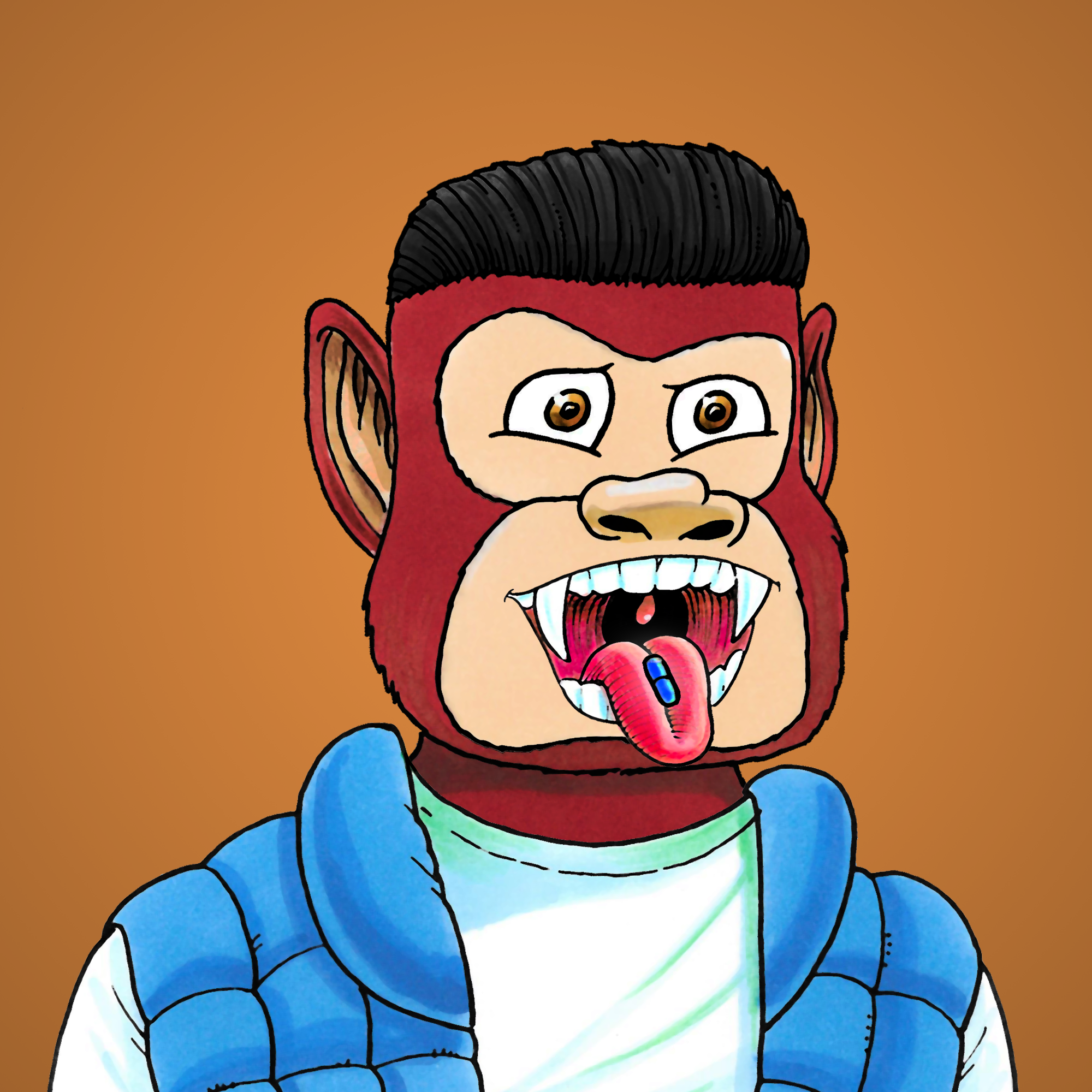 George Trosley - Jungle Freaks - Jungle Freak 359 - NFT # 359