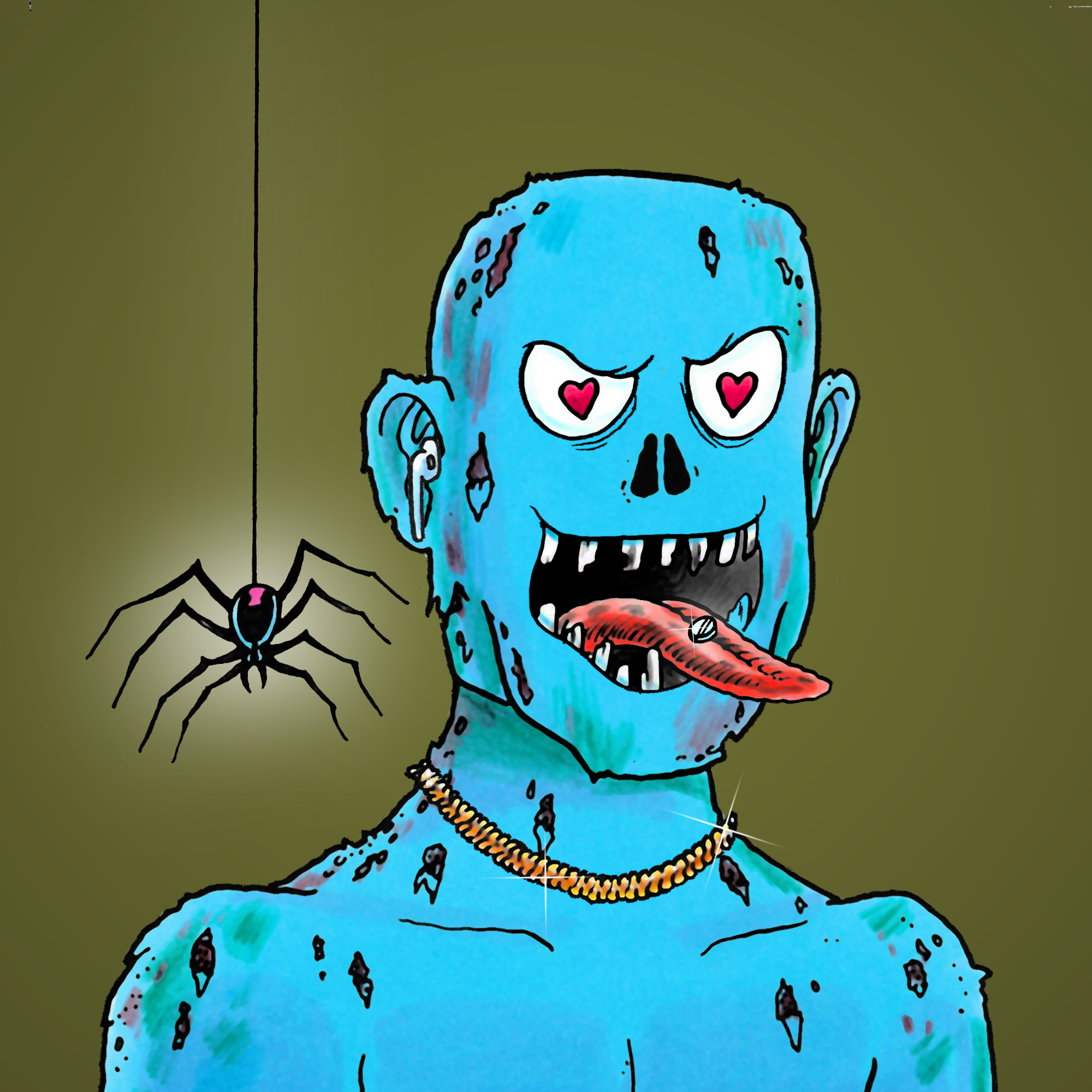 George Trosley - Jungle Freaks - Jungle Freak 3590 - NFT # 3590