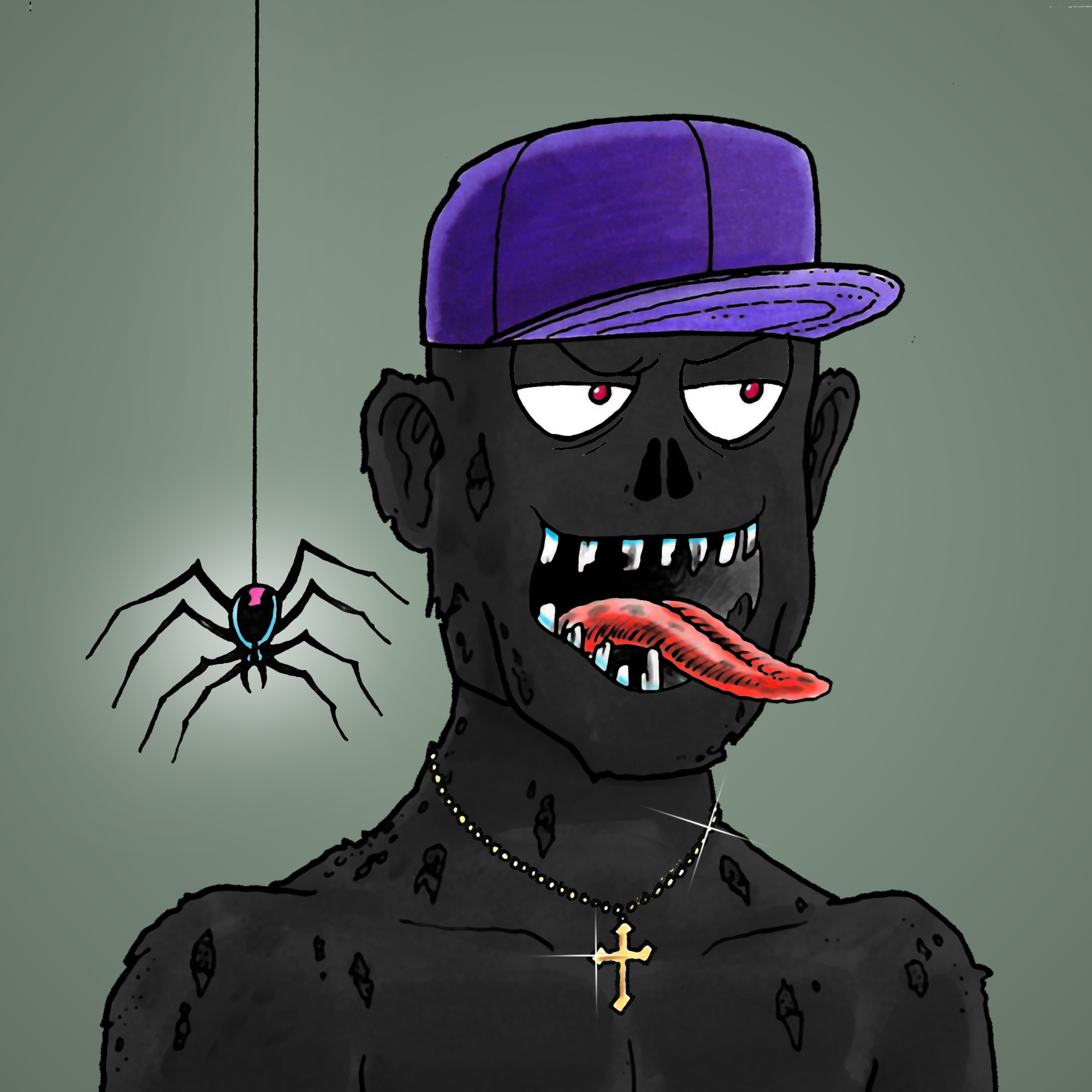 George Trosley - Jungle Freaks - Jungle Freak 3614 - NFT # 3614