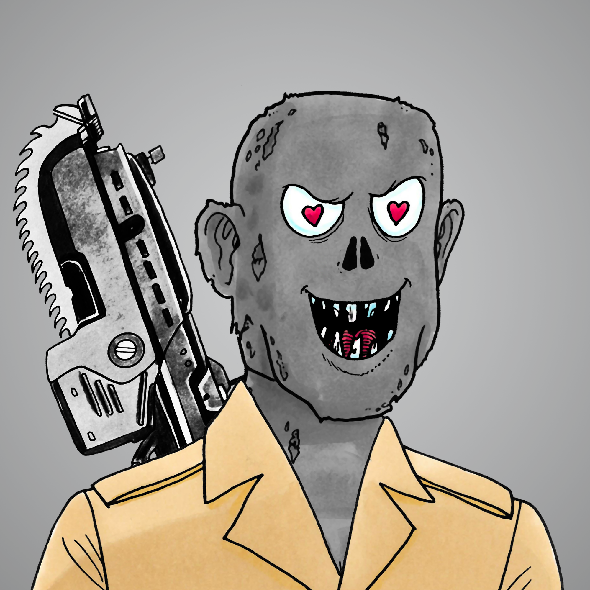 George Trosley - Jungle Freaks - Jungle Freak 363 - NFT # 363