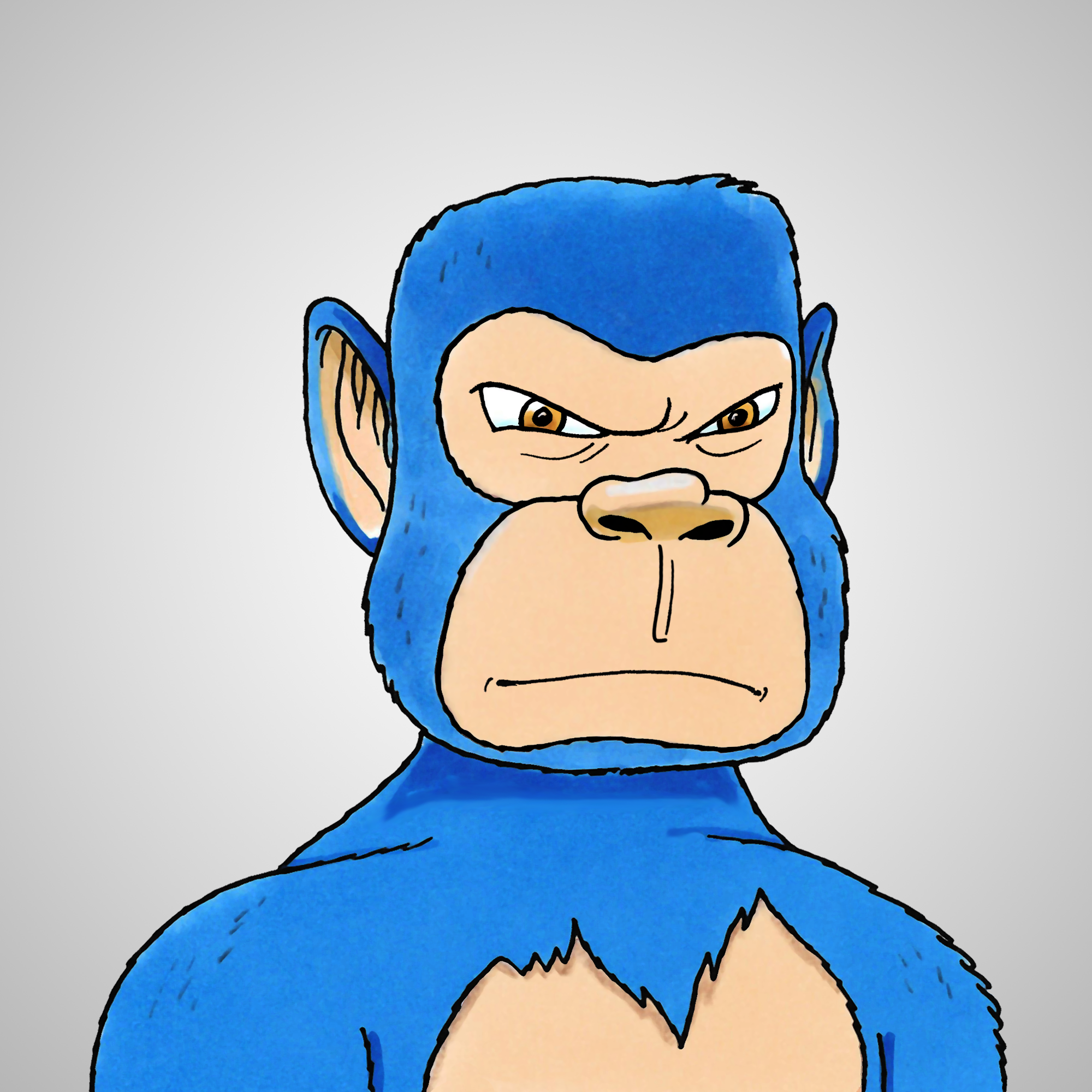 George Trosley - Jungle Freaks - Jungle Freak 3633 - NFT # 3633