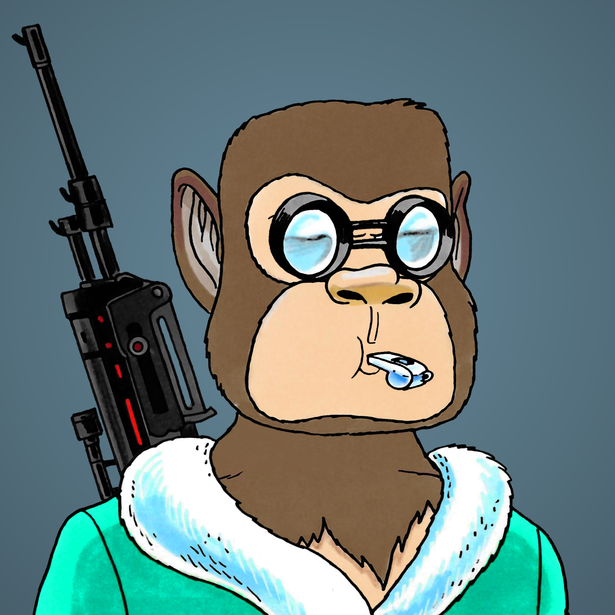 George Trosley - Jungle Freaks - Jungle Freak 364 - NFT # 364