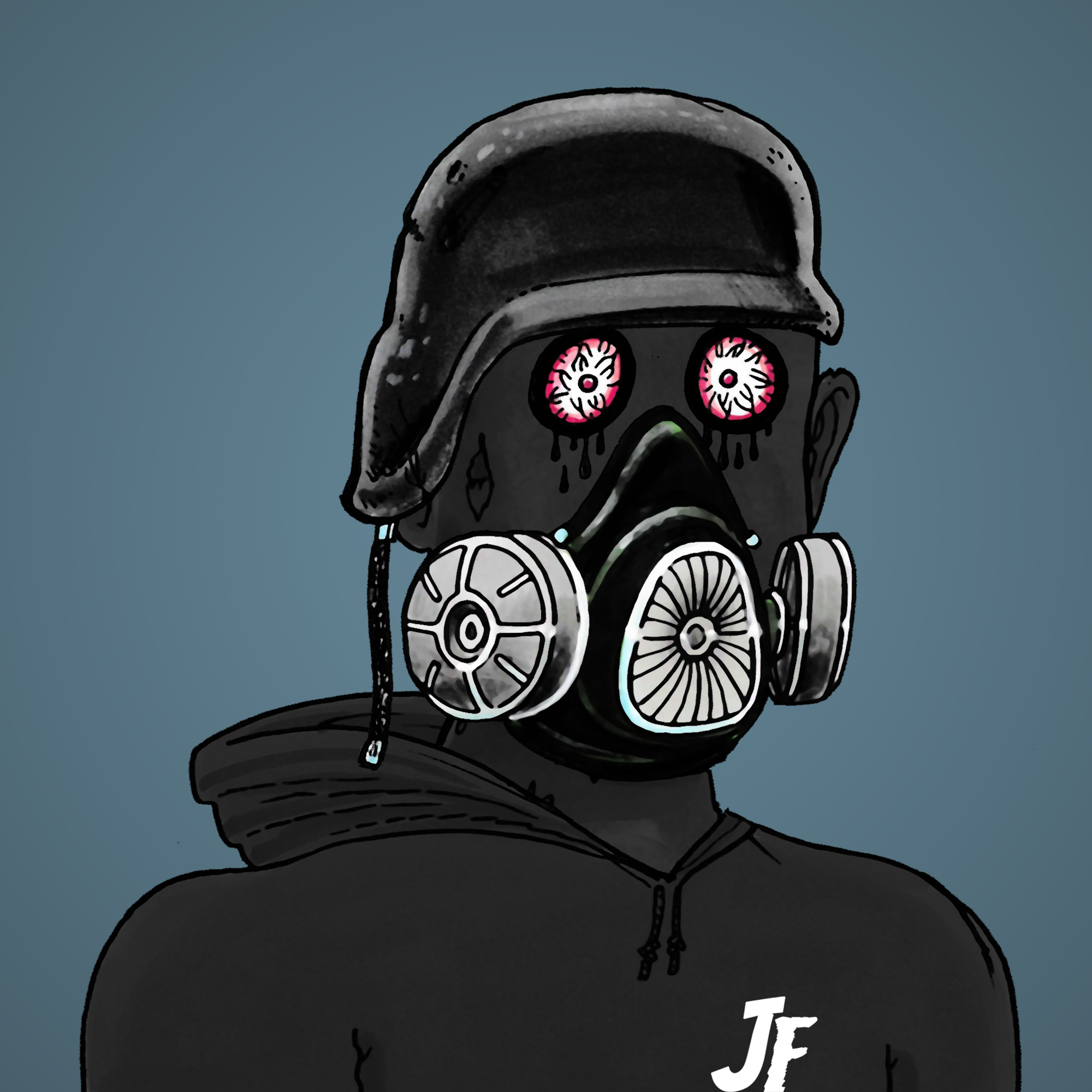 George Trosley - Jungle Freaks - Jungle Freak 3657 - NFT # 3657