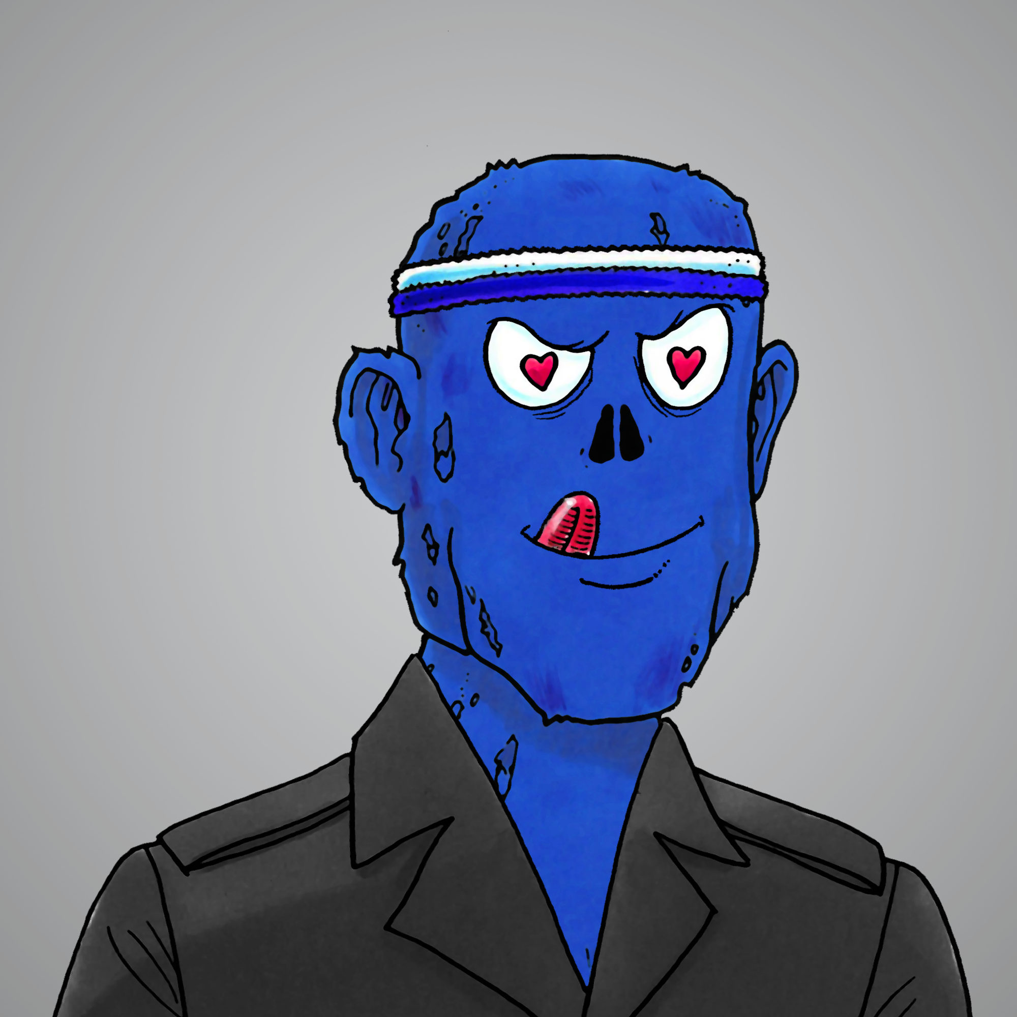 George Trosley - Jungle Freaks - Jungle Freak 3680 - NFT # 3680