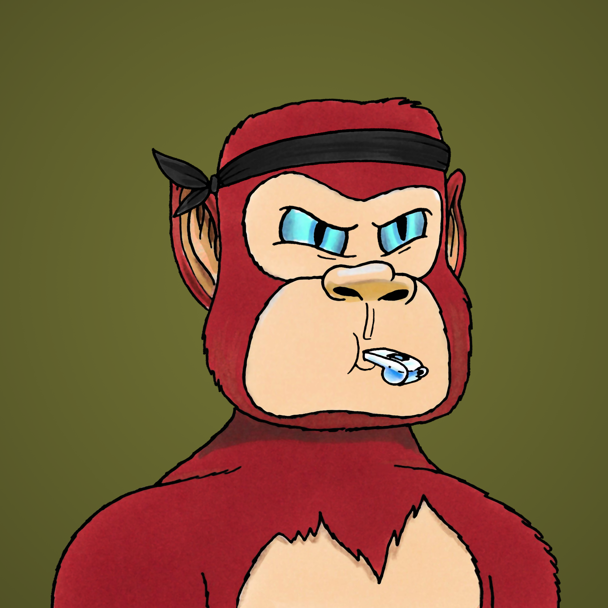 George Trosley - Jungle Freaks - Jungle Freak 3684 - NFT # 3684