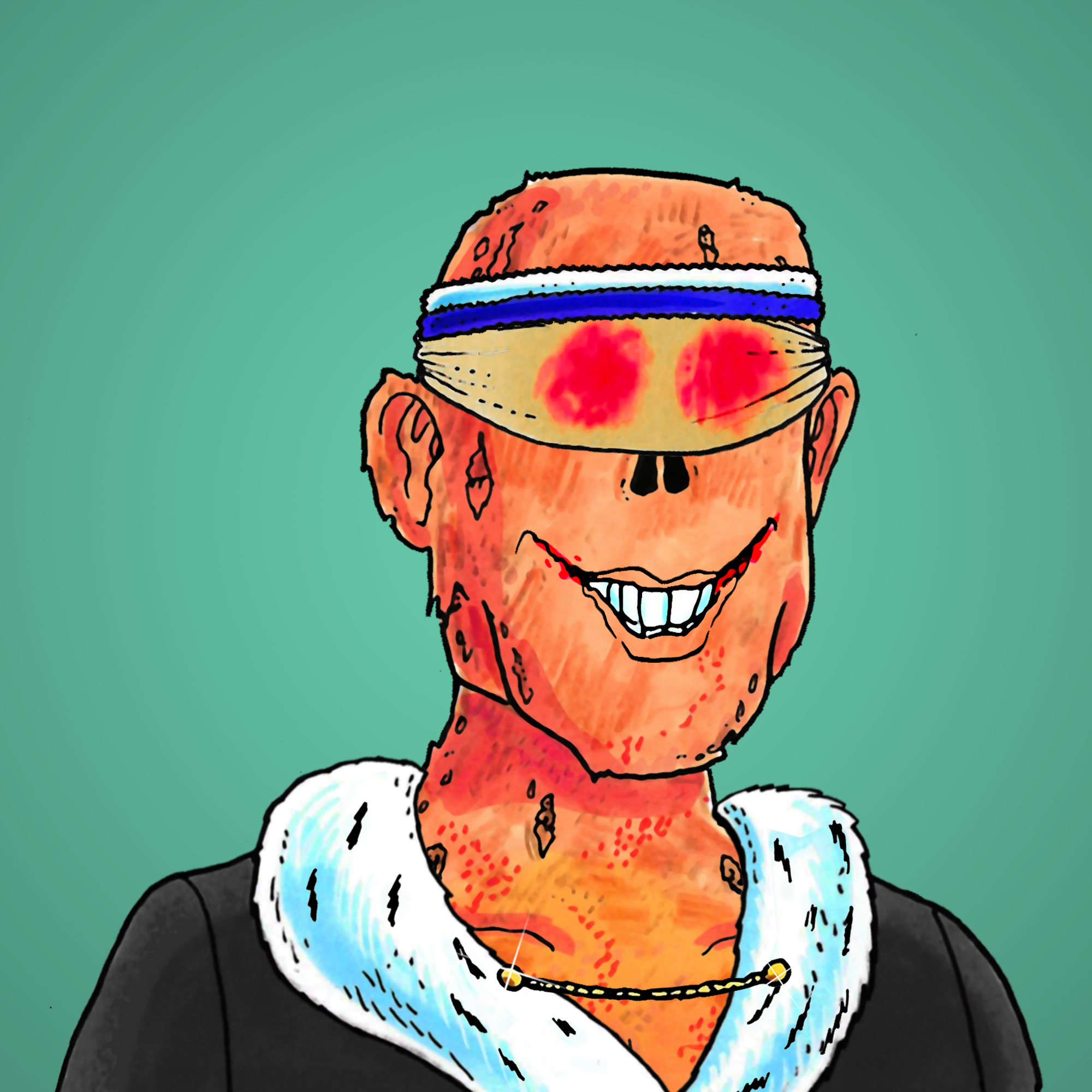 George Trosley - Jungle Freaks - Jungle Freak 37 - NFT # 37