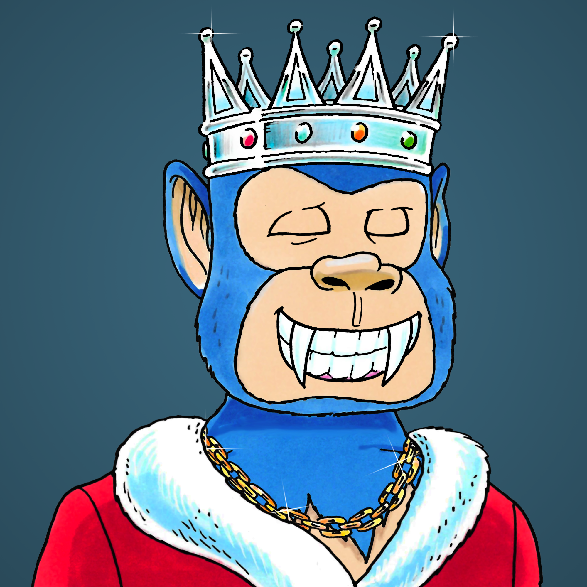 George Trosley - Jungle Freaks - Jungle Freak 370 - NFT # 370