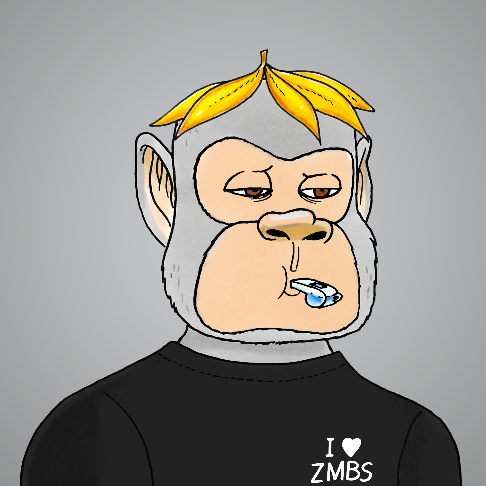 George Trosley - Jungle Freaks - Jungle Freak 3715 - NFT # 3715